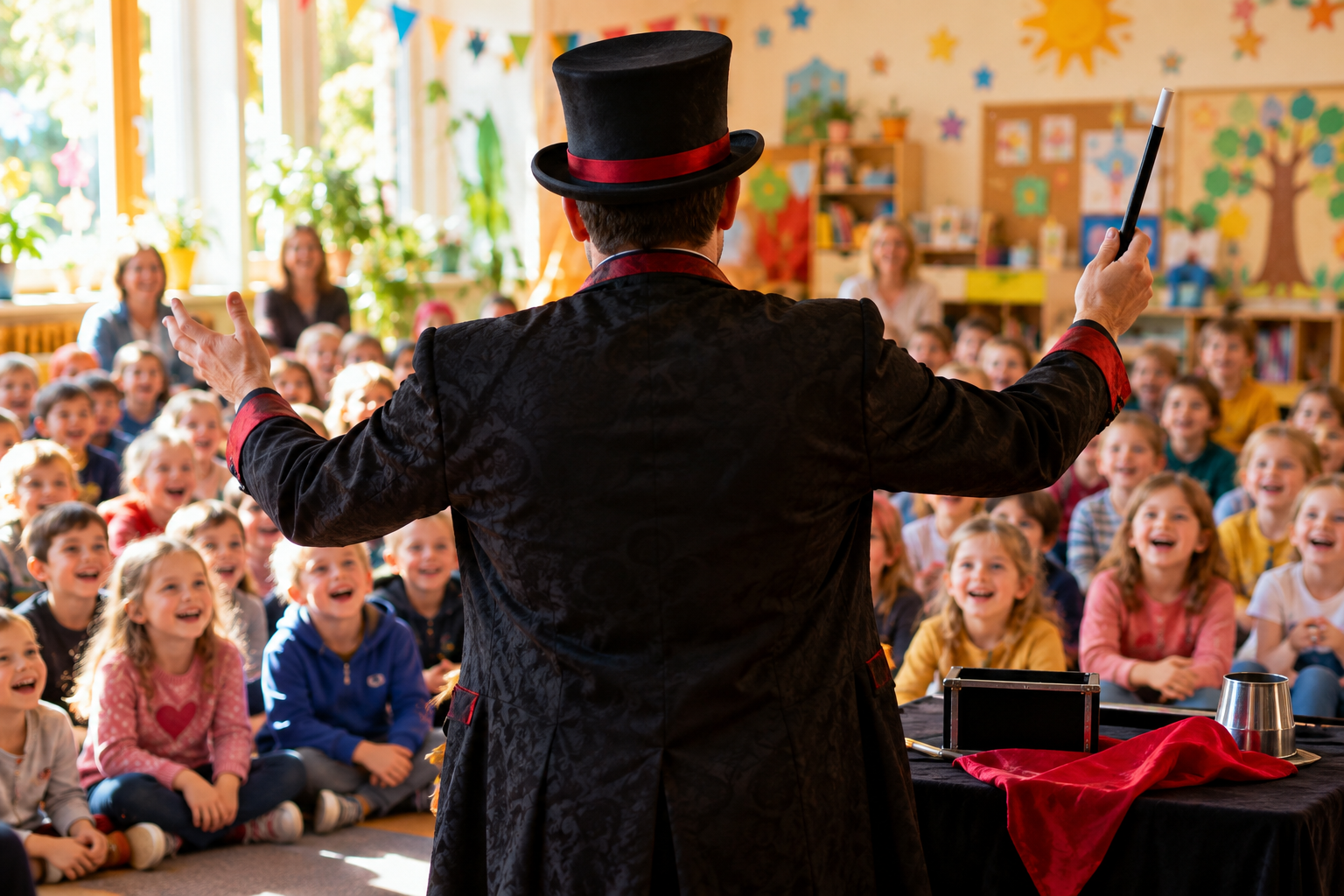 Kinderzaubershow in Nürnberg: Magische Momente im Kinderhort