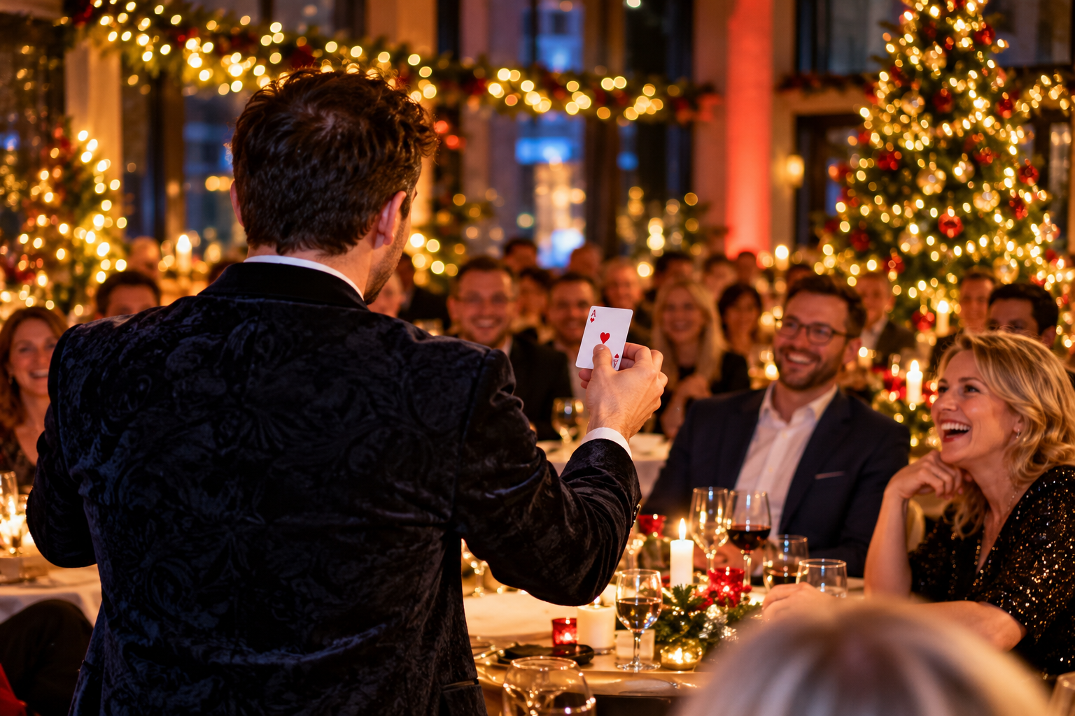 Zauberkünstler für Ihre Weihnachtsfeier in Nürnberg – Magische Momente, die begeistern