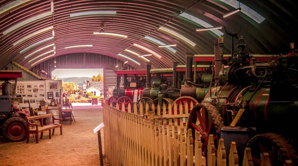 Inside Pearns Steam World Museum