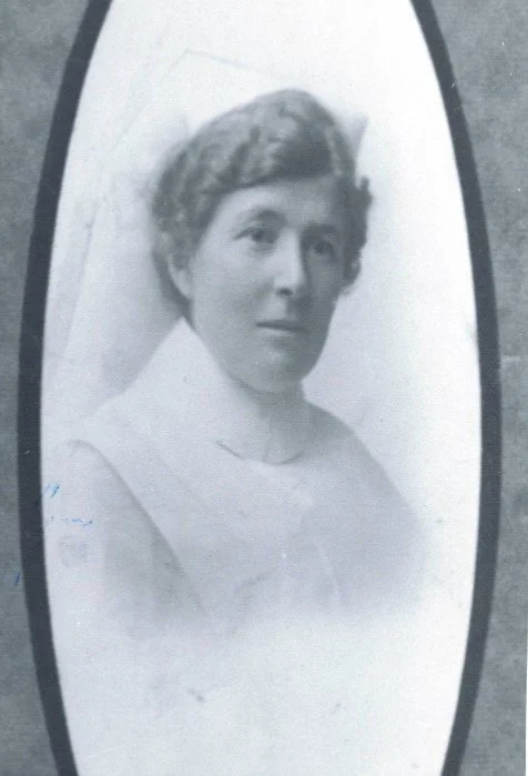 Black and white portrait of Eliza Pearn (nee Rockliff) 1883 – 1962