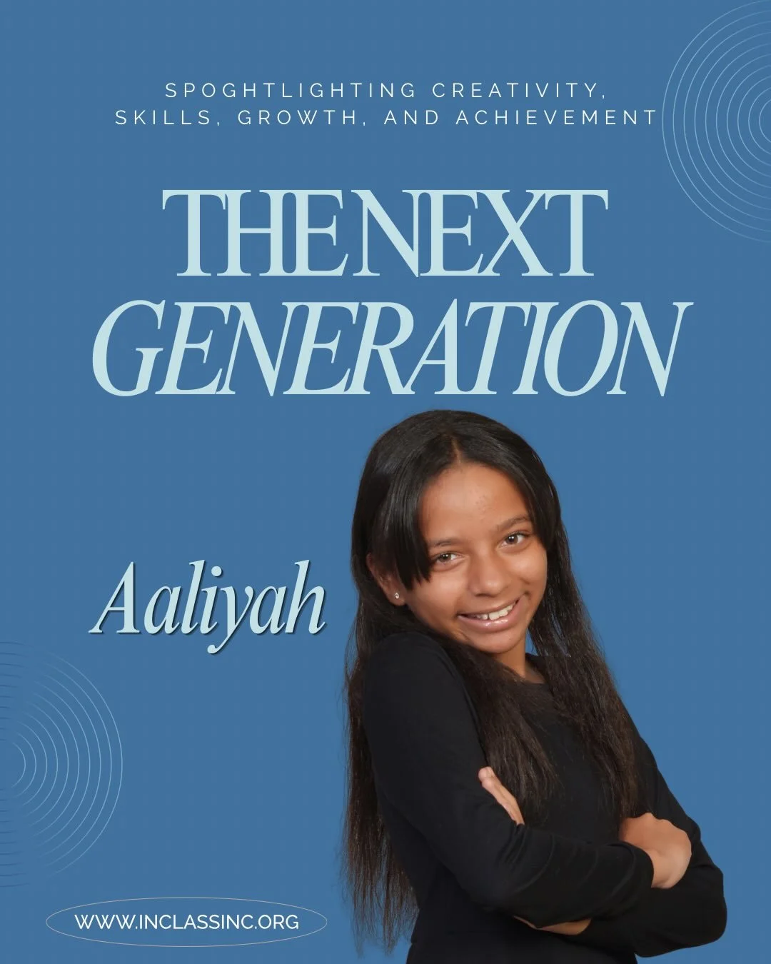 Meet the Next Generation&hellip;Aaliyah 🩵