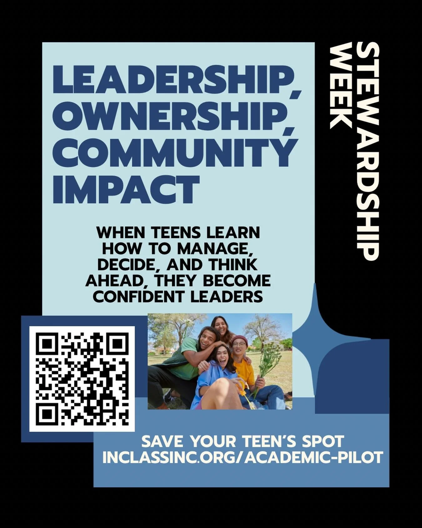 Leadership isn&rsquo;t something teens grow into; it&rsquo;s something they learn.

When students understand how to take the lead and make informed decisions, everything changes. 

Confidence grows. Direction becomes clear. Opportunities open.

That&