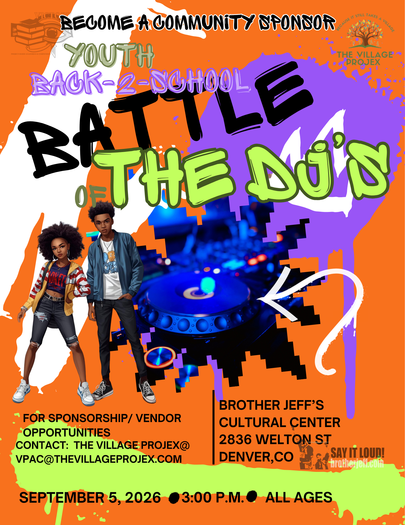 Back-2-Schoool Battle of the DJ's
