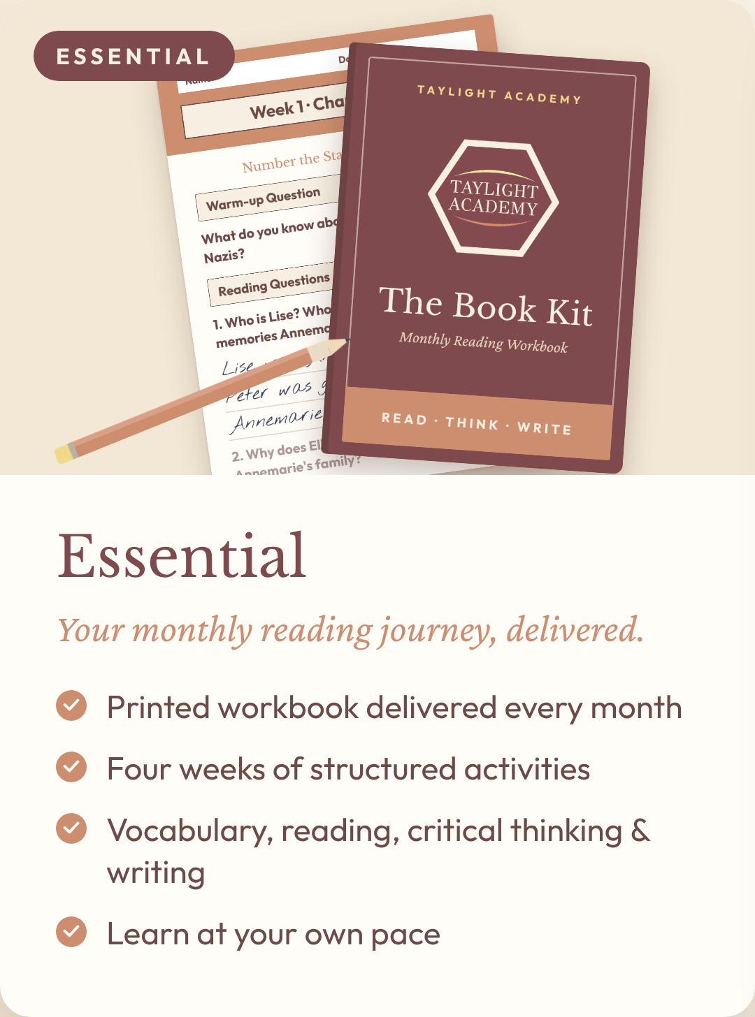 The Book Kit - Essential Membership