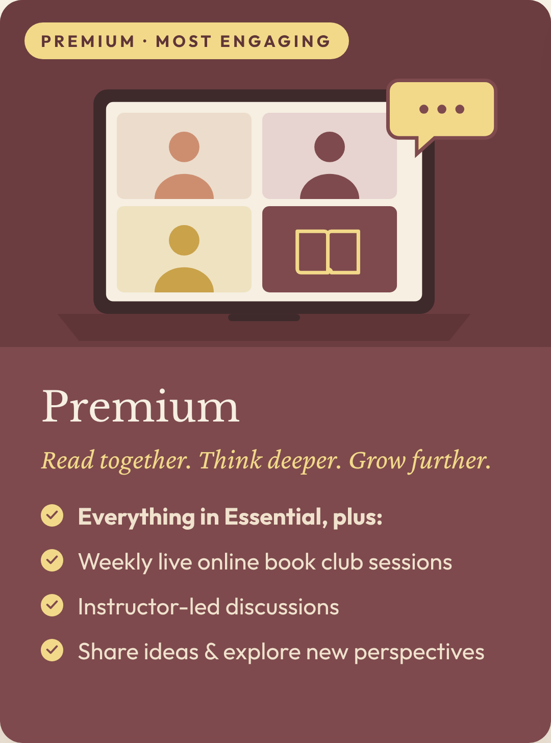 The Book Kit Premium | Monthly Reading Kit & Online Book Club