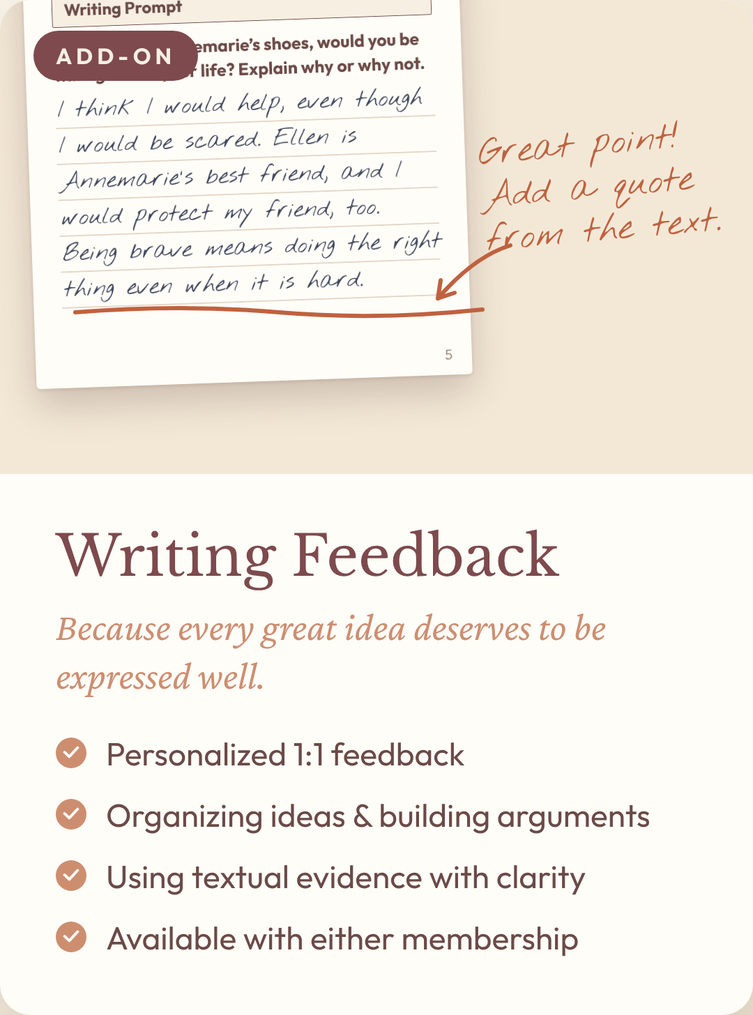 The Book Kit Premium Plus | Online Book Club & Personalized Writing Feedback