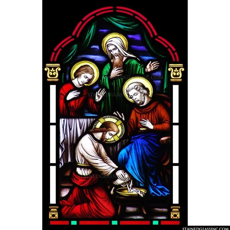 Jesus is among us as a servant