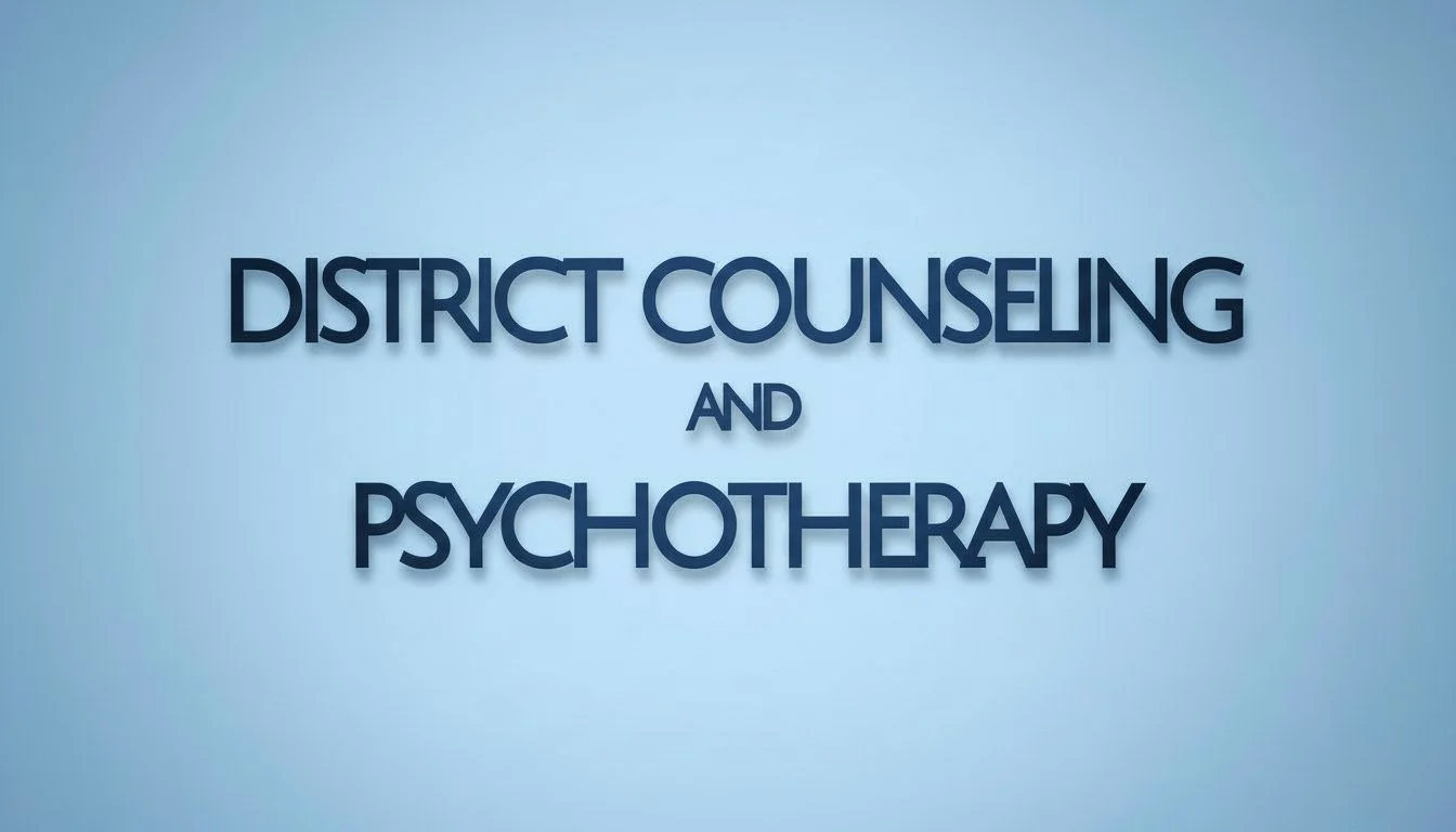 District Counseling and Psychotherapy 