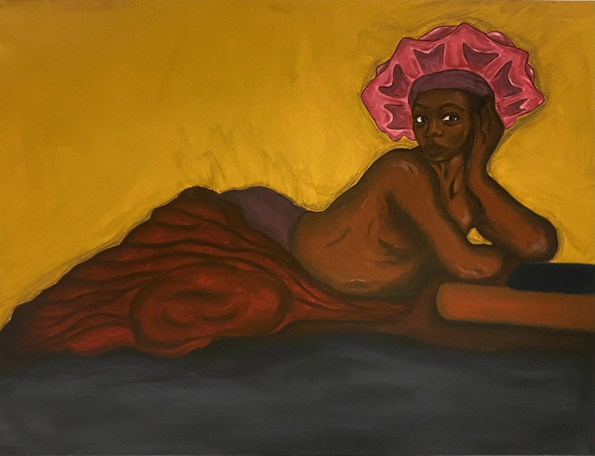 "Undisturbed", 18 x 24, Acrylic, 2025