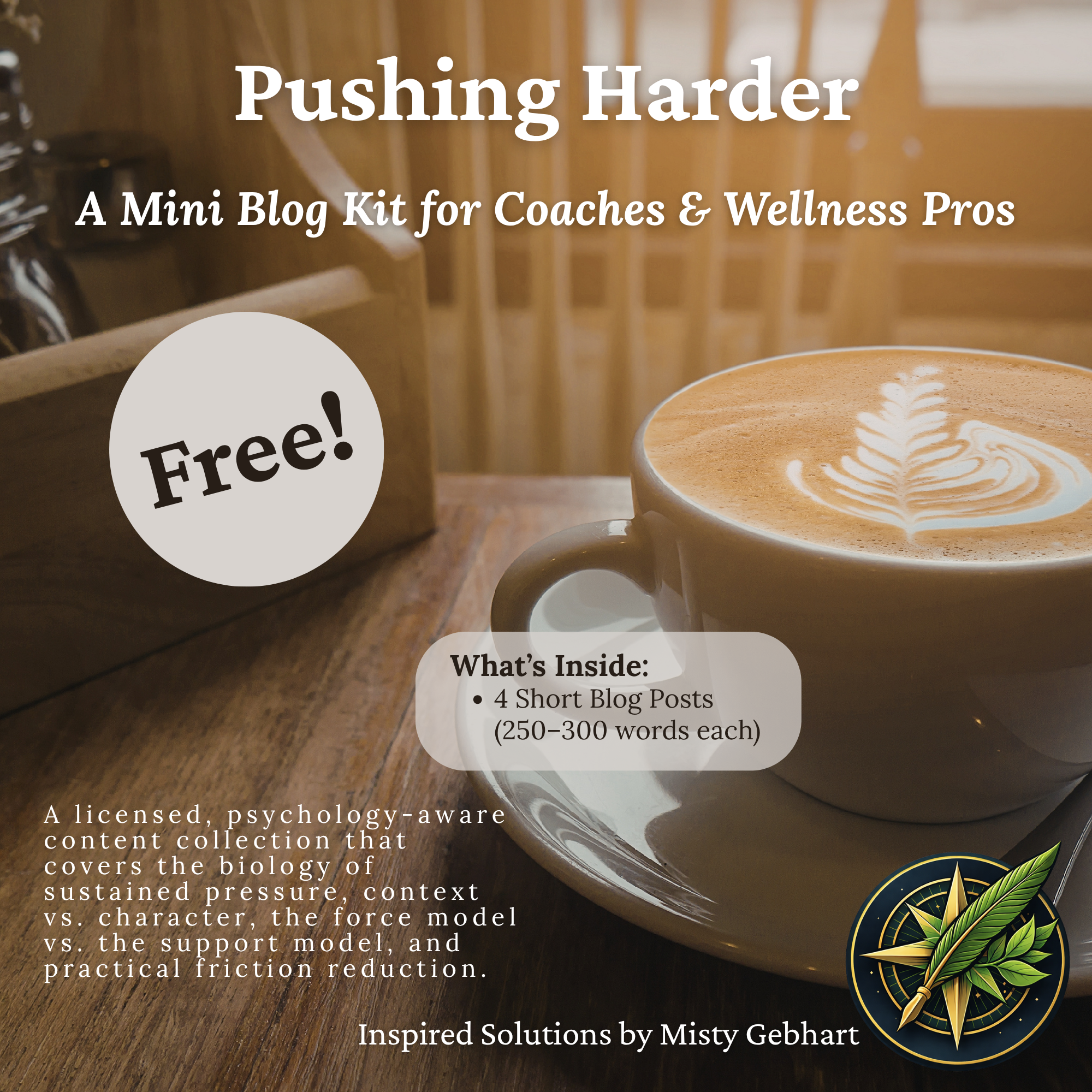 Pushing Harder - Mini Blog Set
