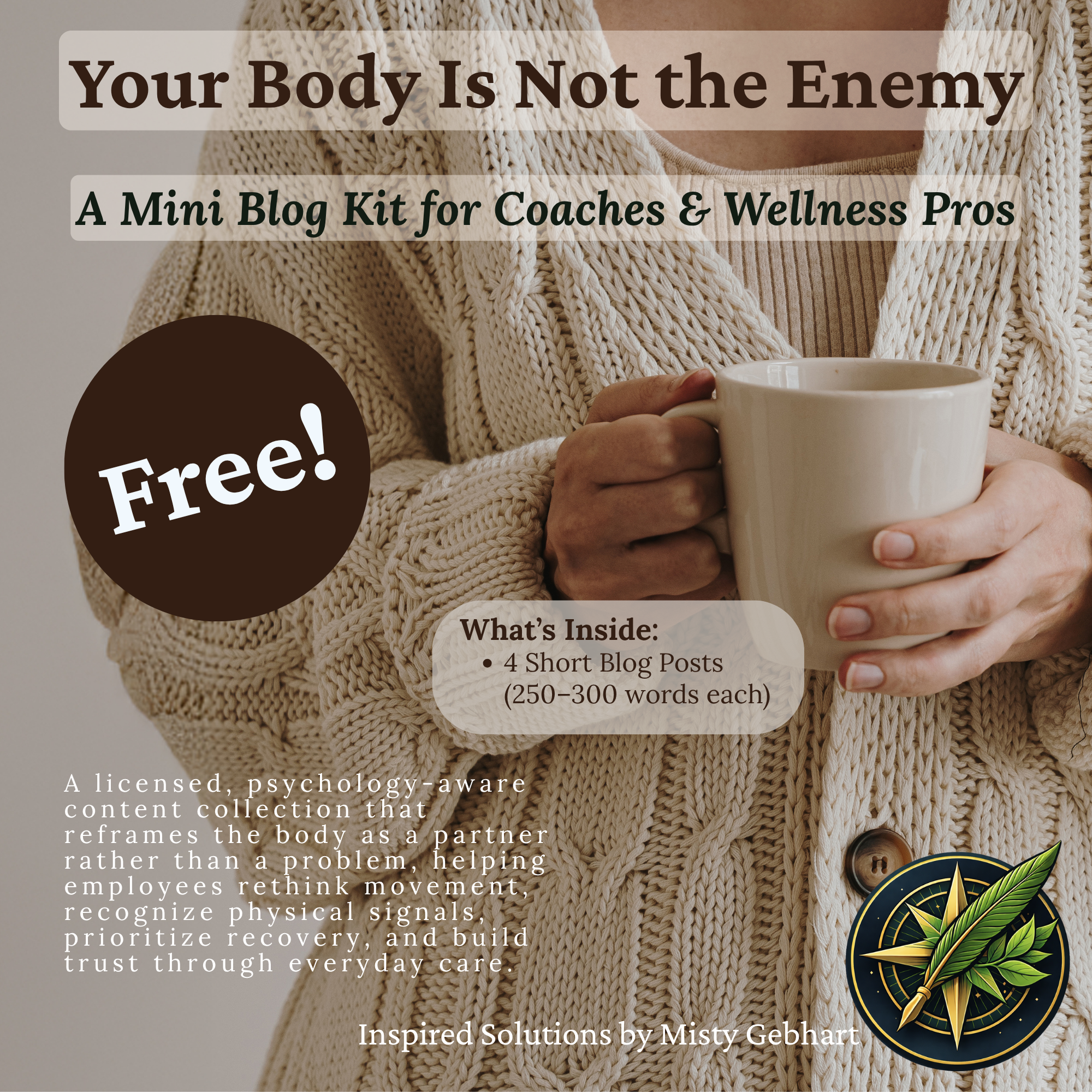 Your Body Is Not the Enemy - Mini Blog Set