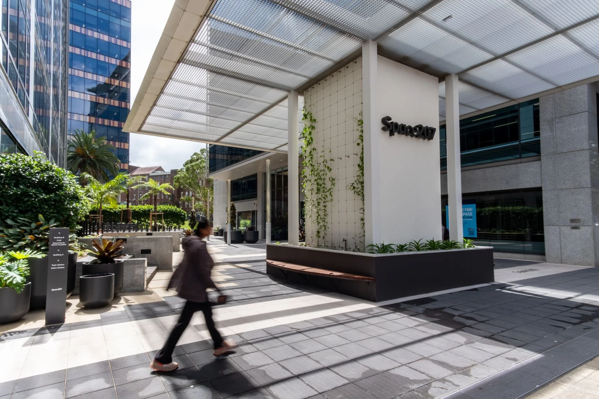Space207 Forecourt Entry