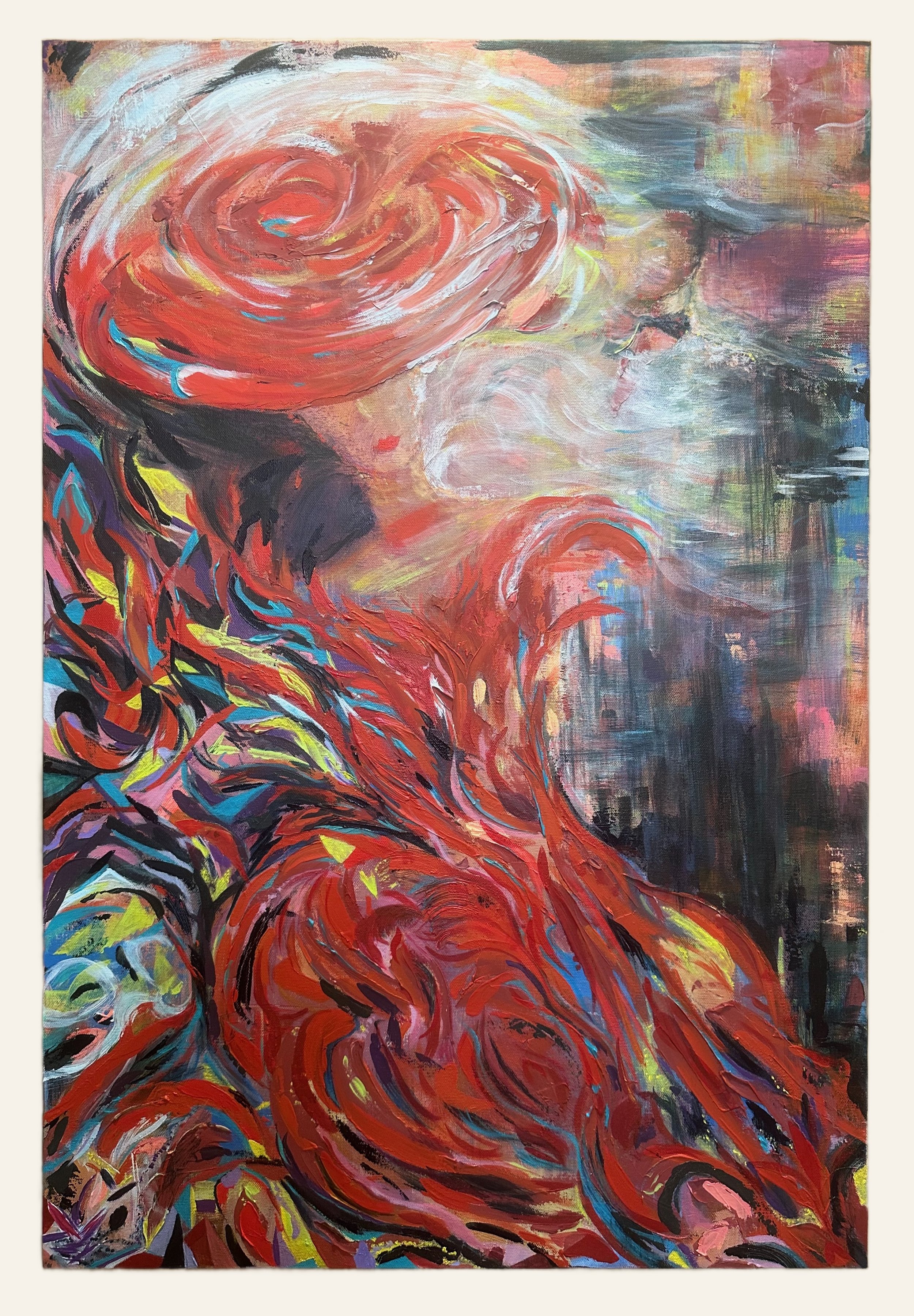 She Dances Anyway | 36 × 24 in | SOLD