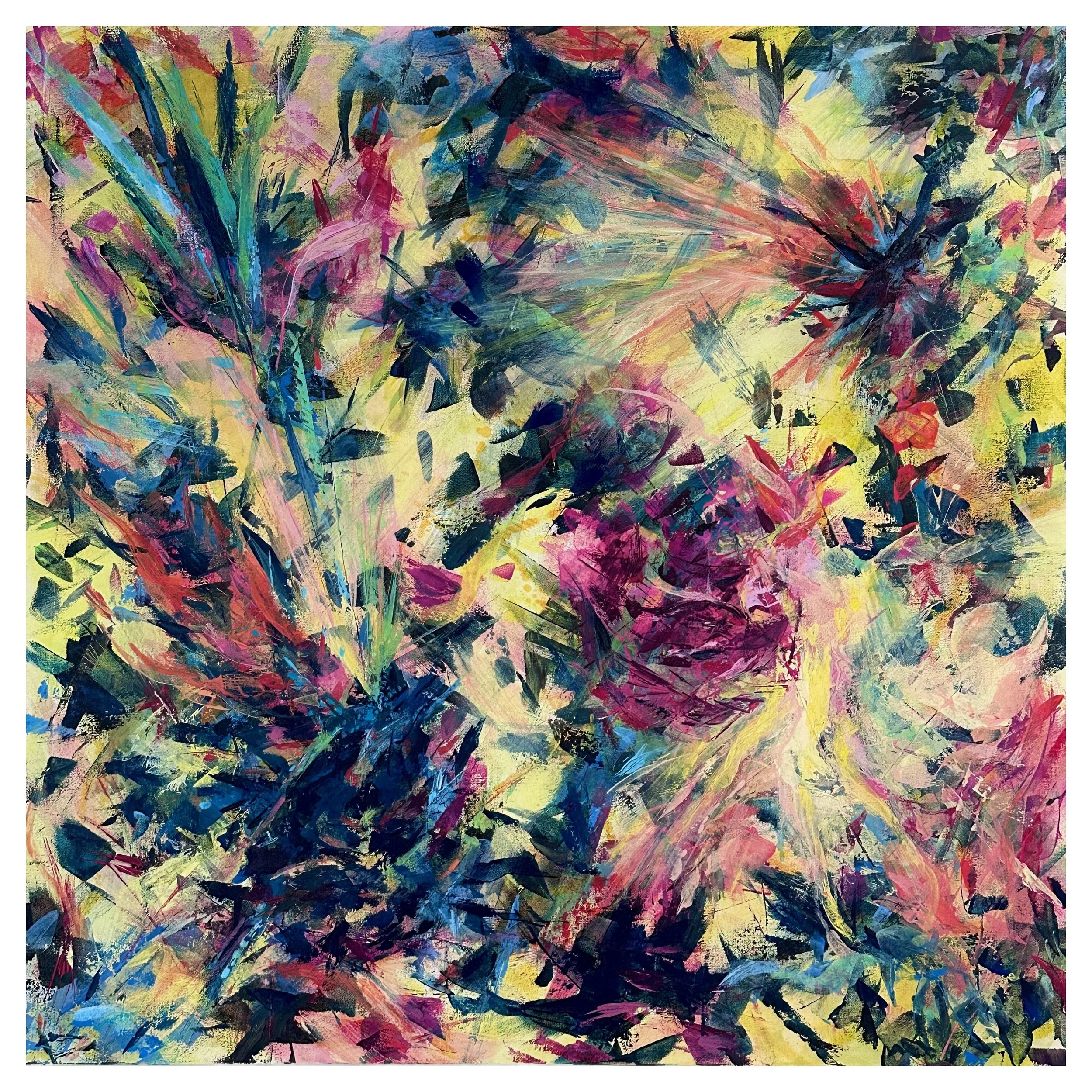Still Sparkling | 36 × 36 in | 