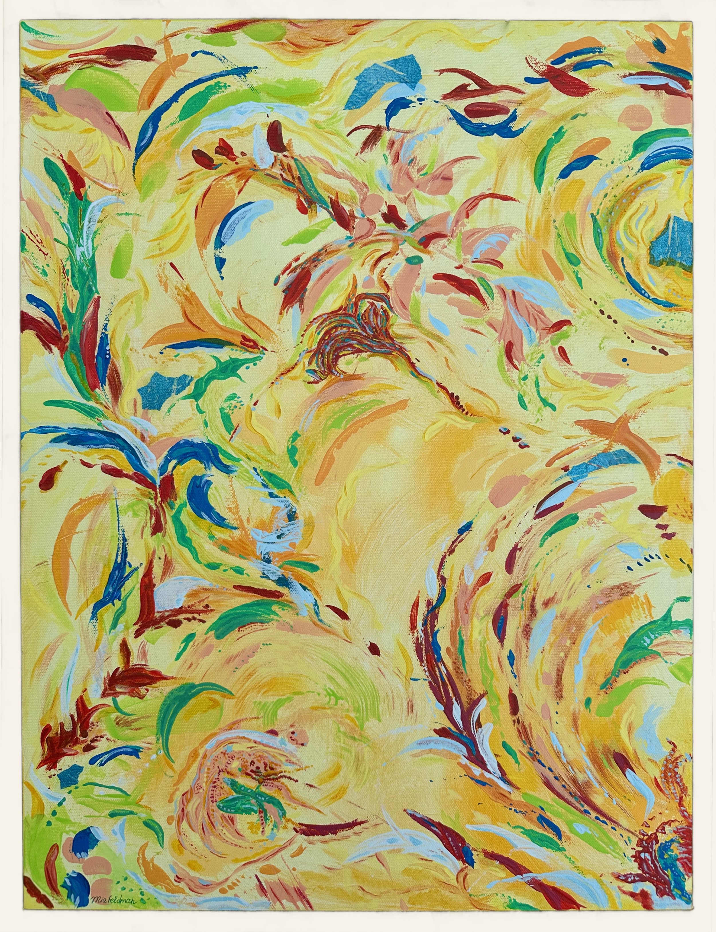 Afterglow | 18 × 24 in | $550