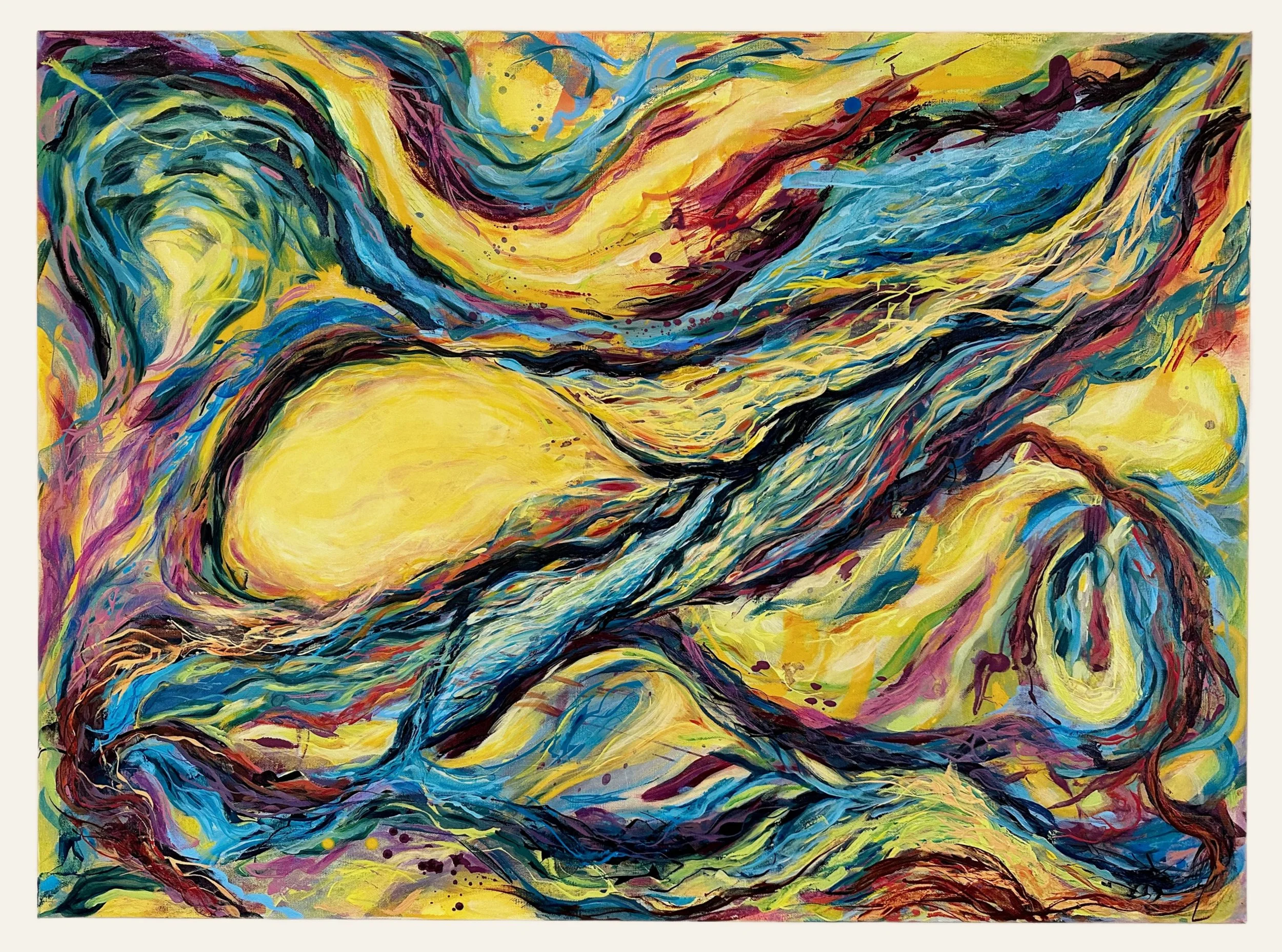           Lumina | 30 × 40 in | $1,500 