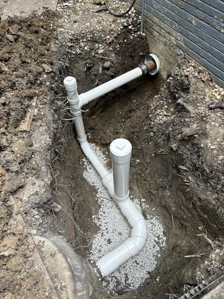 Outside sewer repair