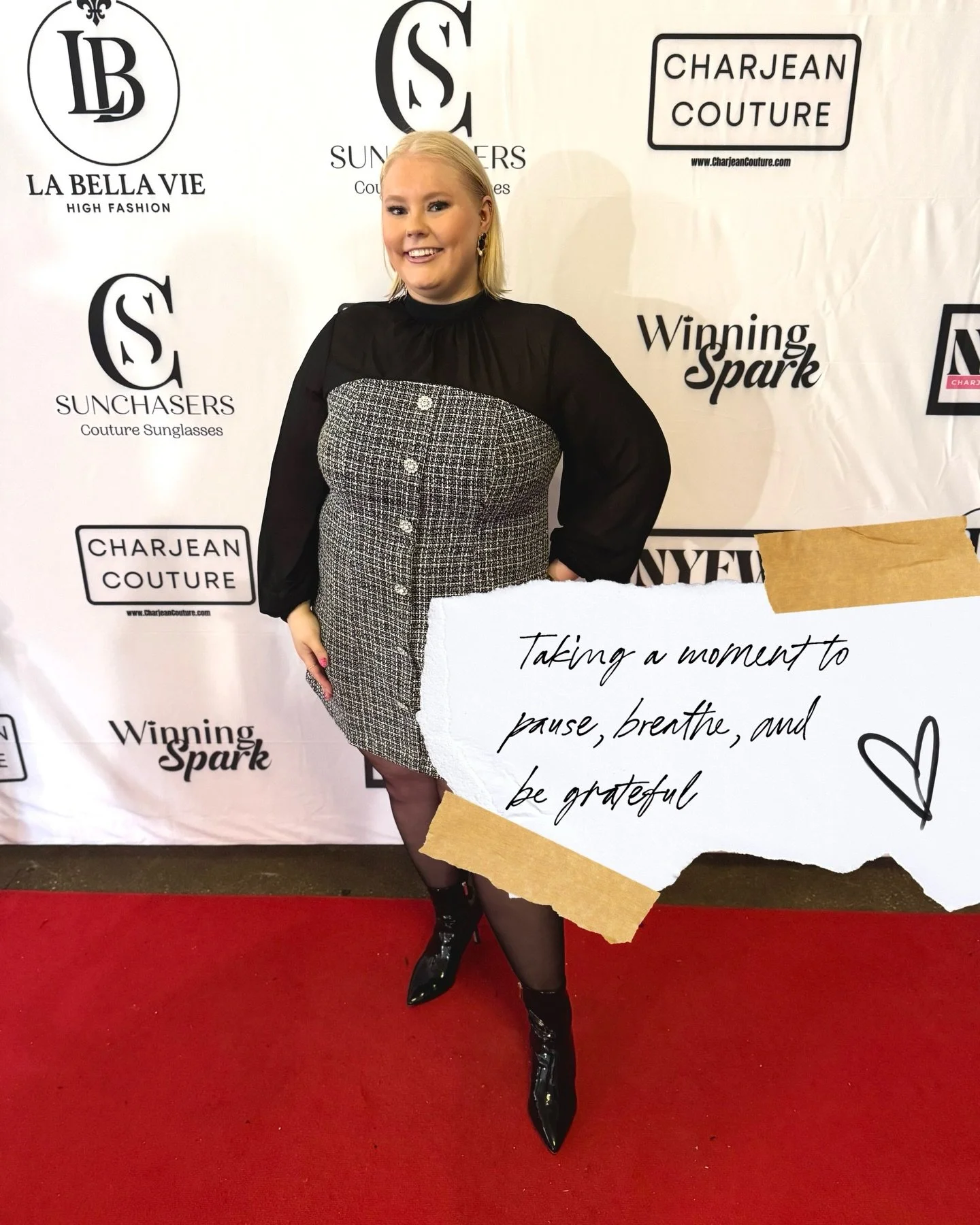 A love letter to every supporter, friend, and myself 💗

Grateful to the adventure and the growth.. I don&rsquo;t know if I ever could have loved life fully as a teacher, and I certainly never would have envisioned myself as a designer for NYFW! 

So