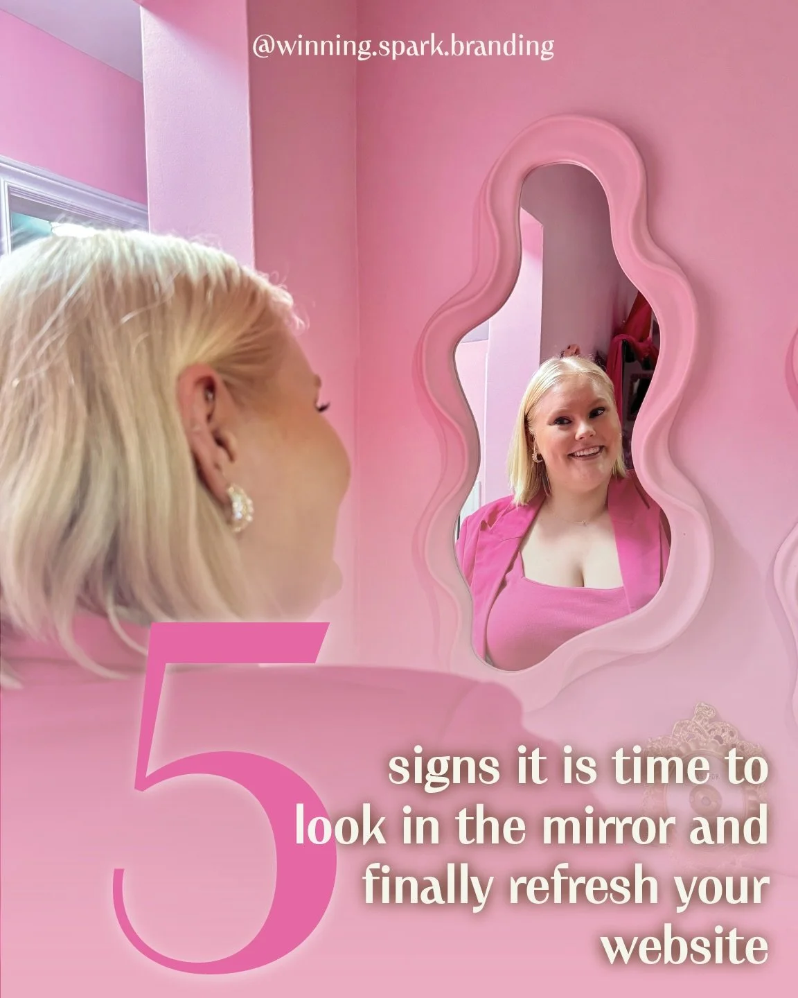 Are you ready to take a look in the mirror?

When you do, it&rsquo;s time to ask yourself:
👉 does your website look outdated?
👉 is the mobile version easy to use?
👉 does it have all your updated services and offers?
👉 do all aspects match your up