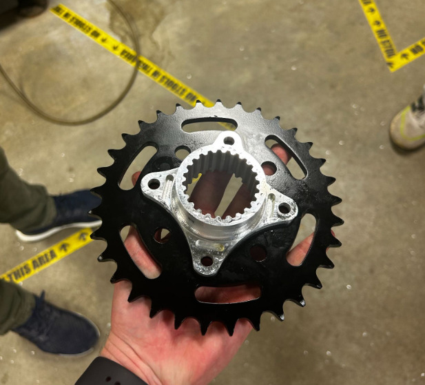 Differential Sprocket Adapter