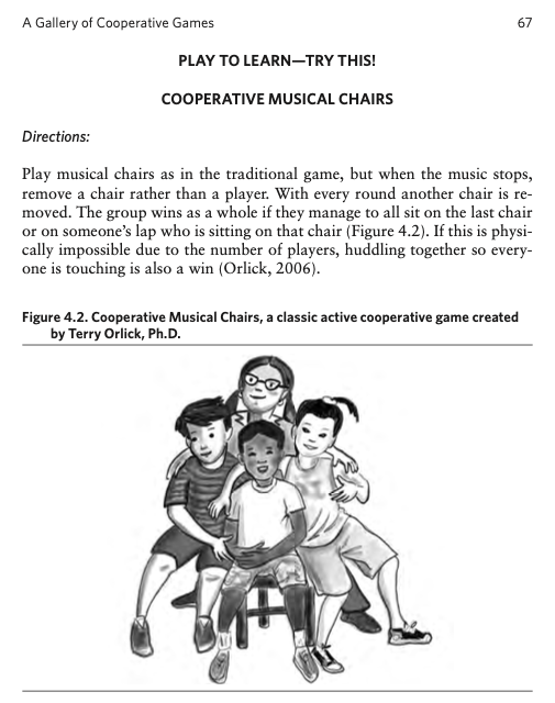 Cooperative Musical Chairs Directions