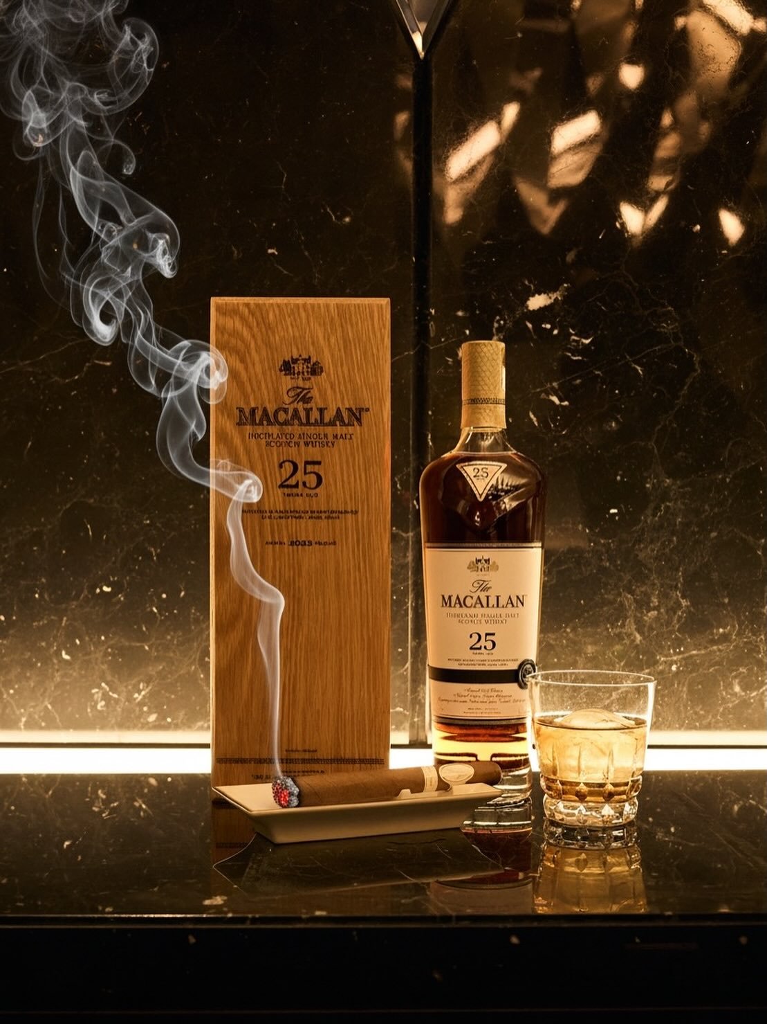 ⚜️The Macallan  25year⚜️

琥珀の輝きが時を語る、マッカラン25年。

シェリー樽が生み出す深く芳醇な香り、そして口に広がる滑らかな甘みと長い余韻。
一滴に25年という歳月の重みを感じる、究極のシングルモルト。

限られた本数しか世に出ない、真の逸品。

Lalahで過ごす特別な夜に、ぜひこの一杯を。

本日も皆さまのご来店をお待ちしております。
@roppongi_lalah フォローして最新情報をチェック！

#lalah #clublalah #六本木ララァ #ラグ