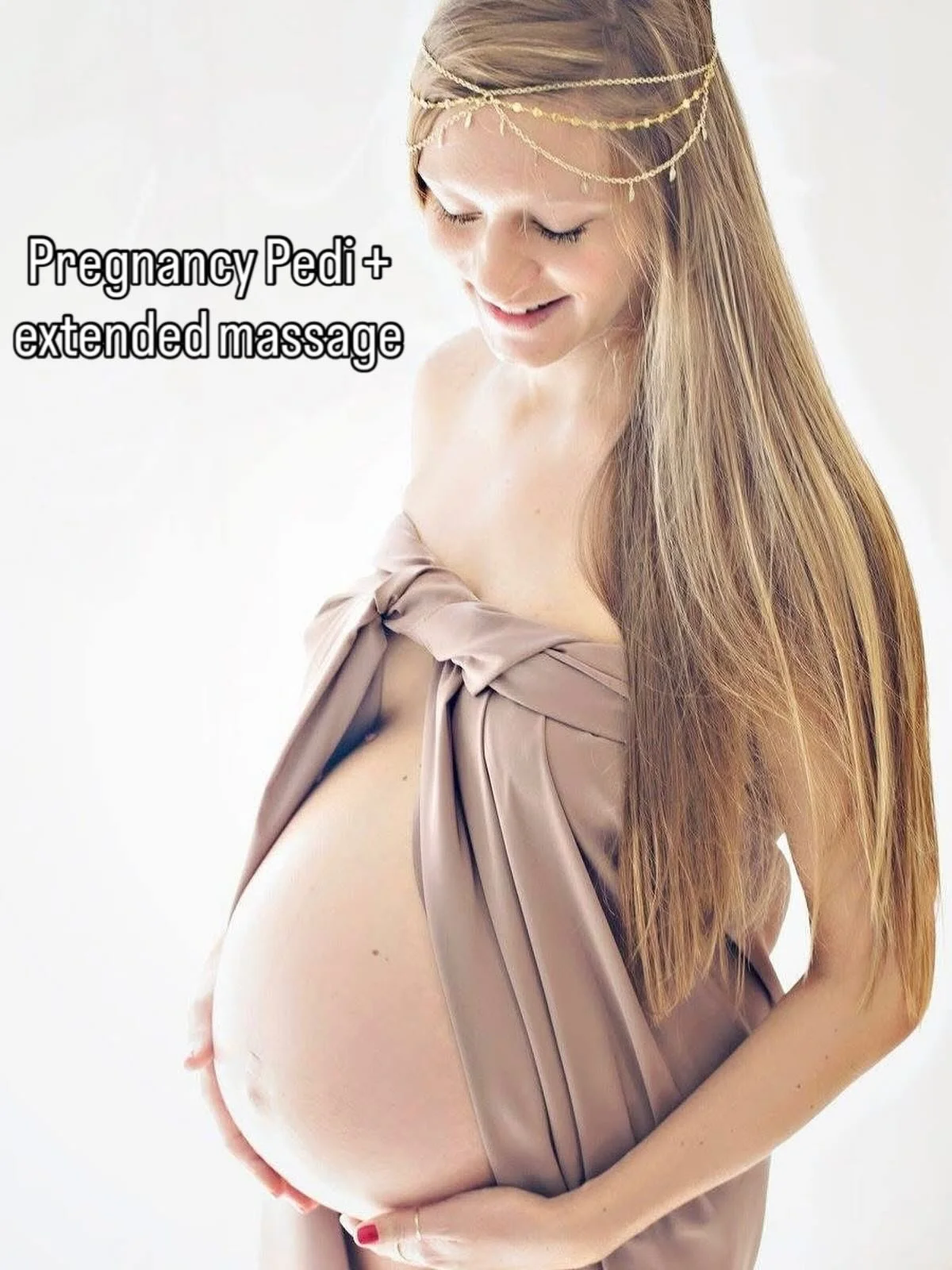 Mama - this one&rsquo;s for you 💕  Unwind with our Pregnancy Pedi package - signature pedi, your choice of dazzle dry or gel polish plus a luxe, gentle extended foot &amp; leg massage. Pure comfort, perfectly safe - deeply relaxing. Book your moment