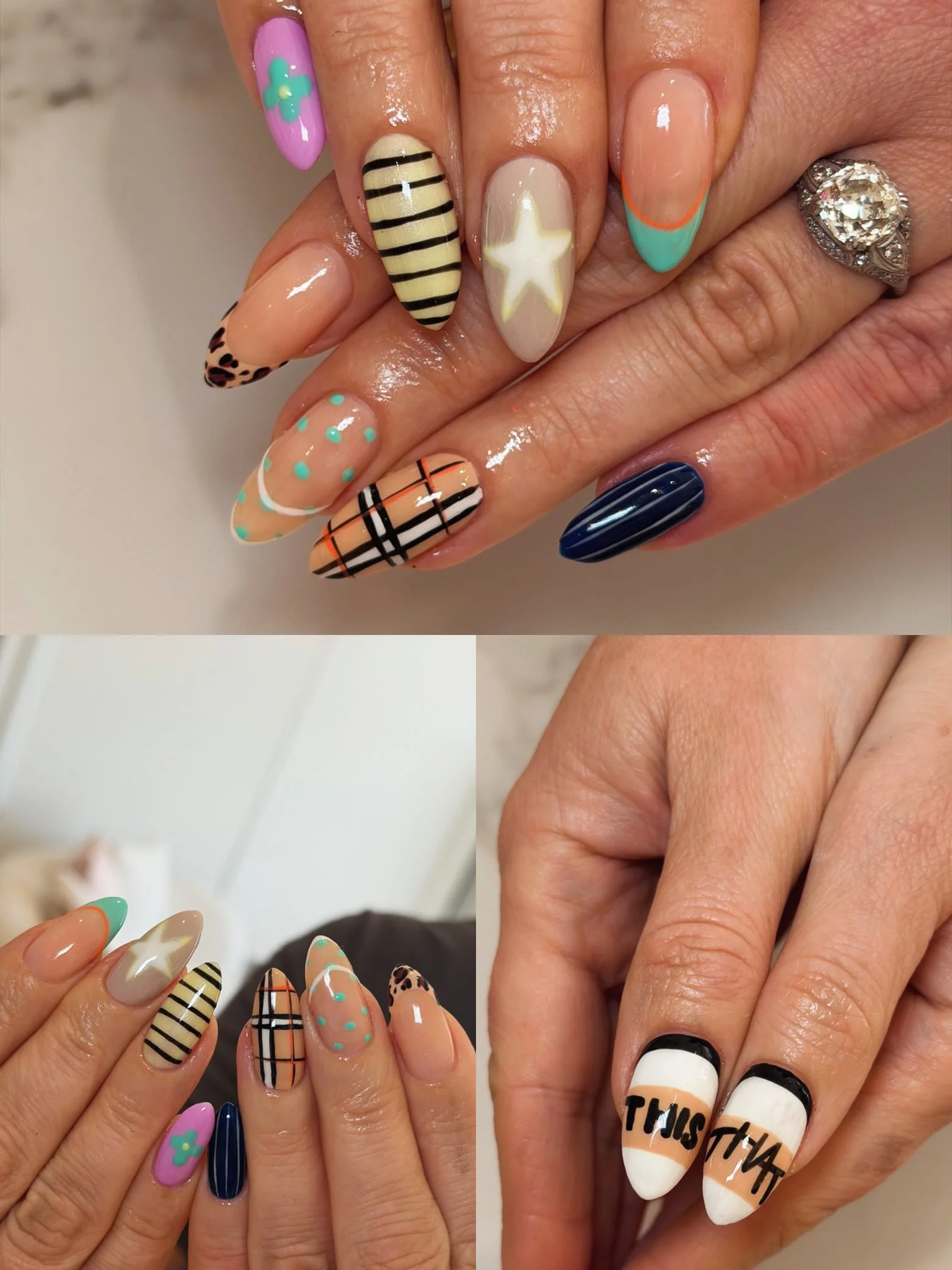 K-pop inspo, the melt way 💅✨
Stray Kids new album &lsquo;This and That&rsquo; #inspired nails were loving right now. 
&bull;
&bull;
&bull;
#straykidsedit #kpop #meltnailbar #bronte sydneynails