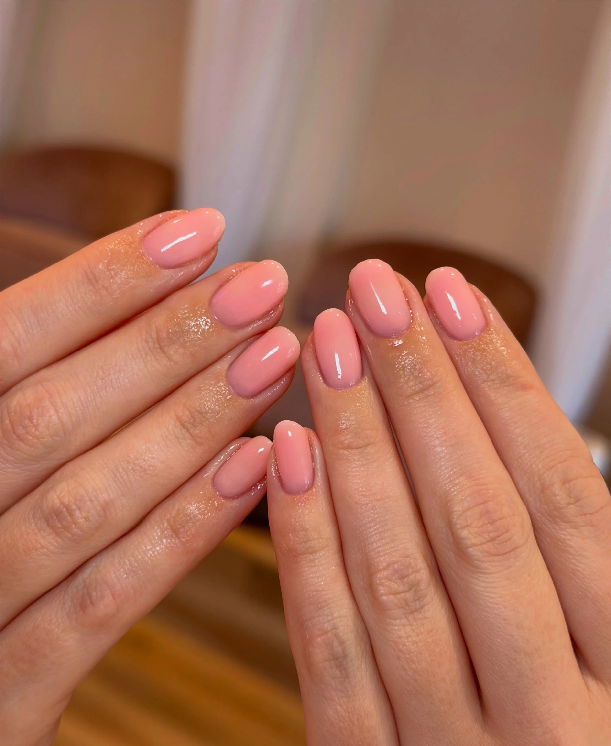 Soft pink 💕🫧
.
.
What to ask for?
Service: BIAB on natural nails 
Colour: Baby
Shape: Round
Length: Short 
.
.
.
#biab thegelbottlebiab #polkadotnails #meltnailbar #brontenailsalon