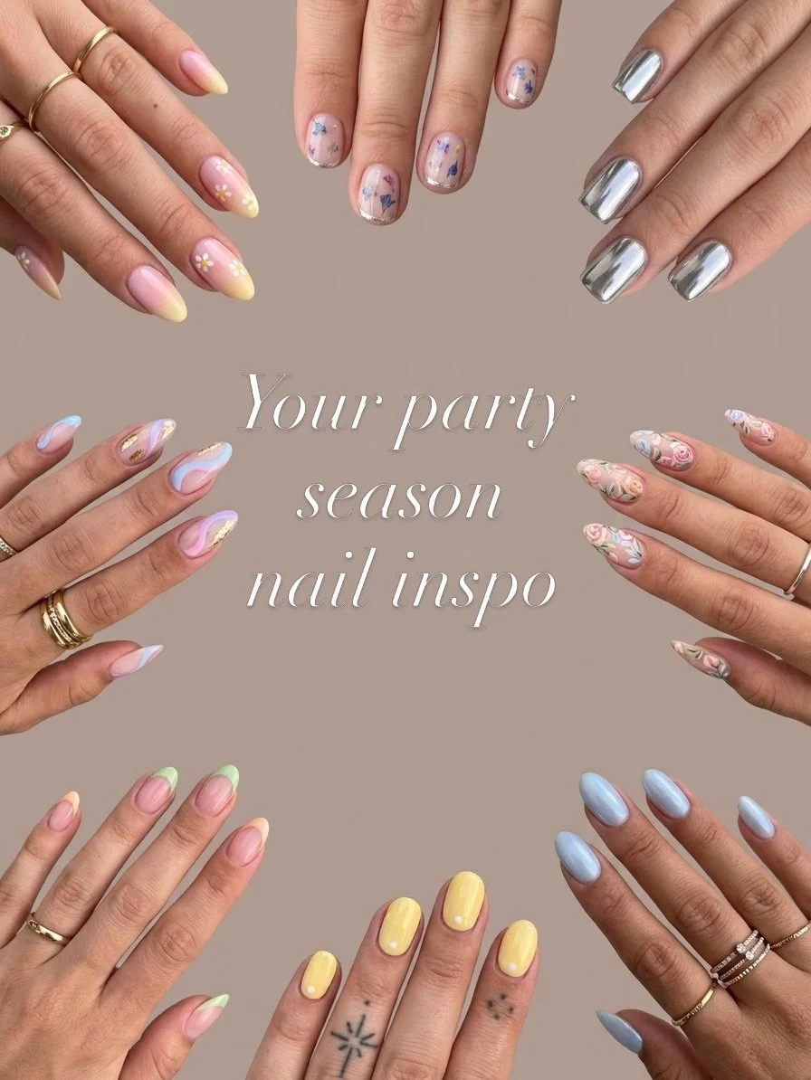 Need some inspiration for the perfect nails to match your outfit? Try these gorgeous spring trends. 

We love creating custom art. Bring in your own inspo and we&rsquo;ll help you pull together the perfect look. 💅🏼🧡❤️🩷🩵
