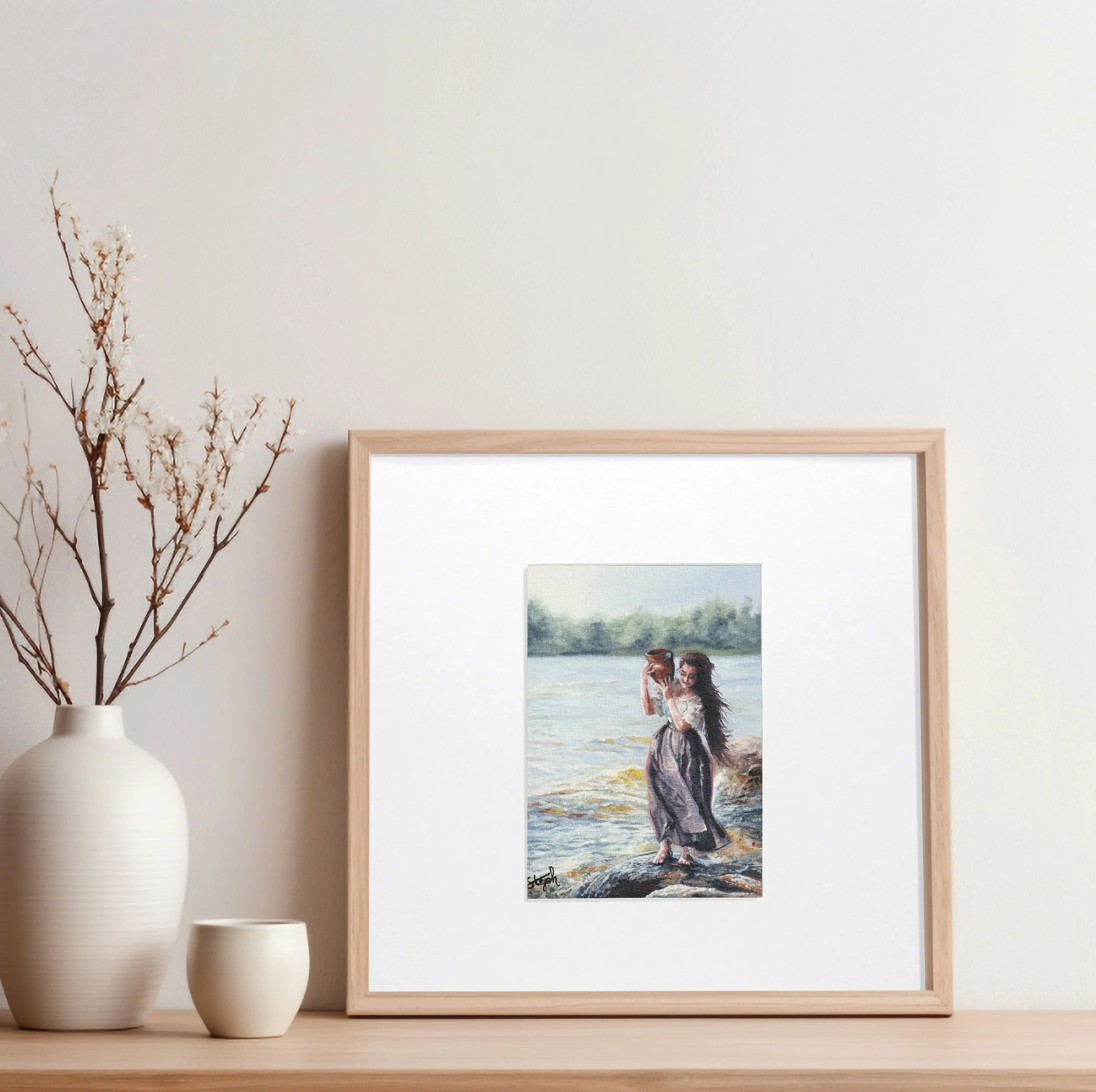 2026 - Study of Light - Girl with Jug