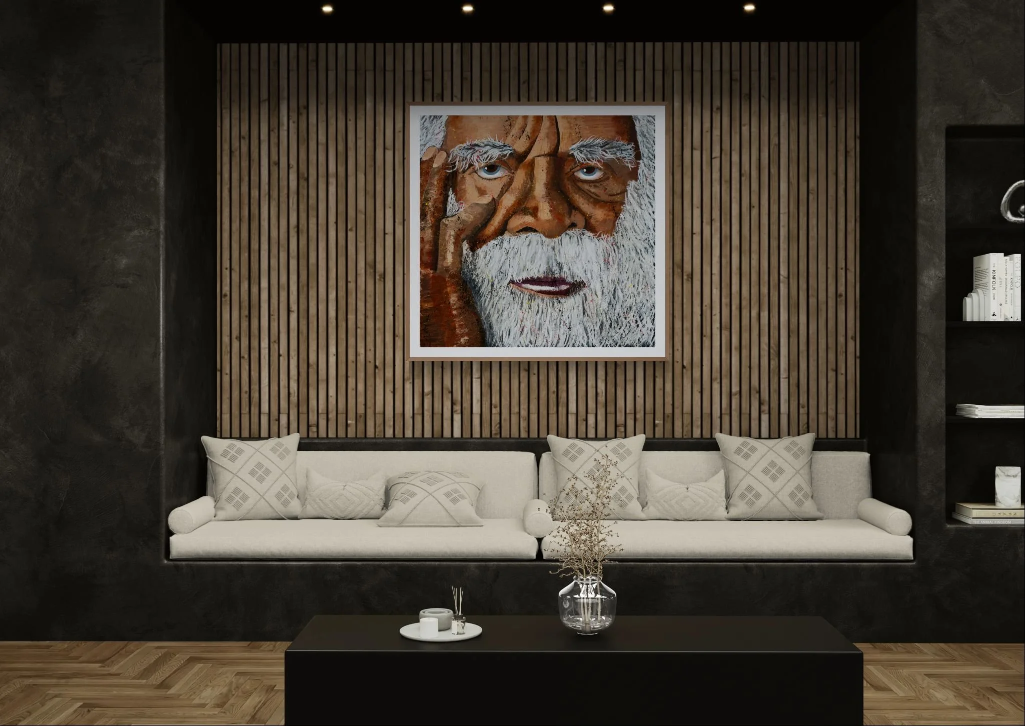 Fancy living room with a sofa niche.jpeg