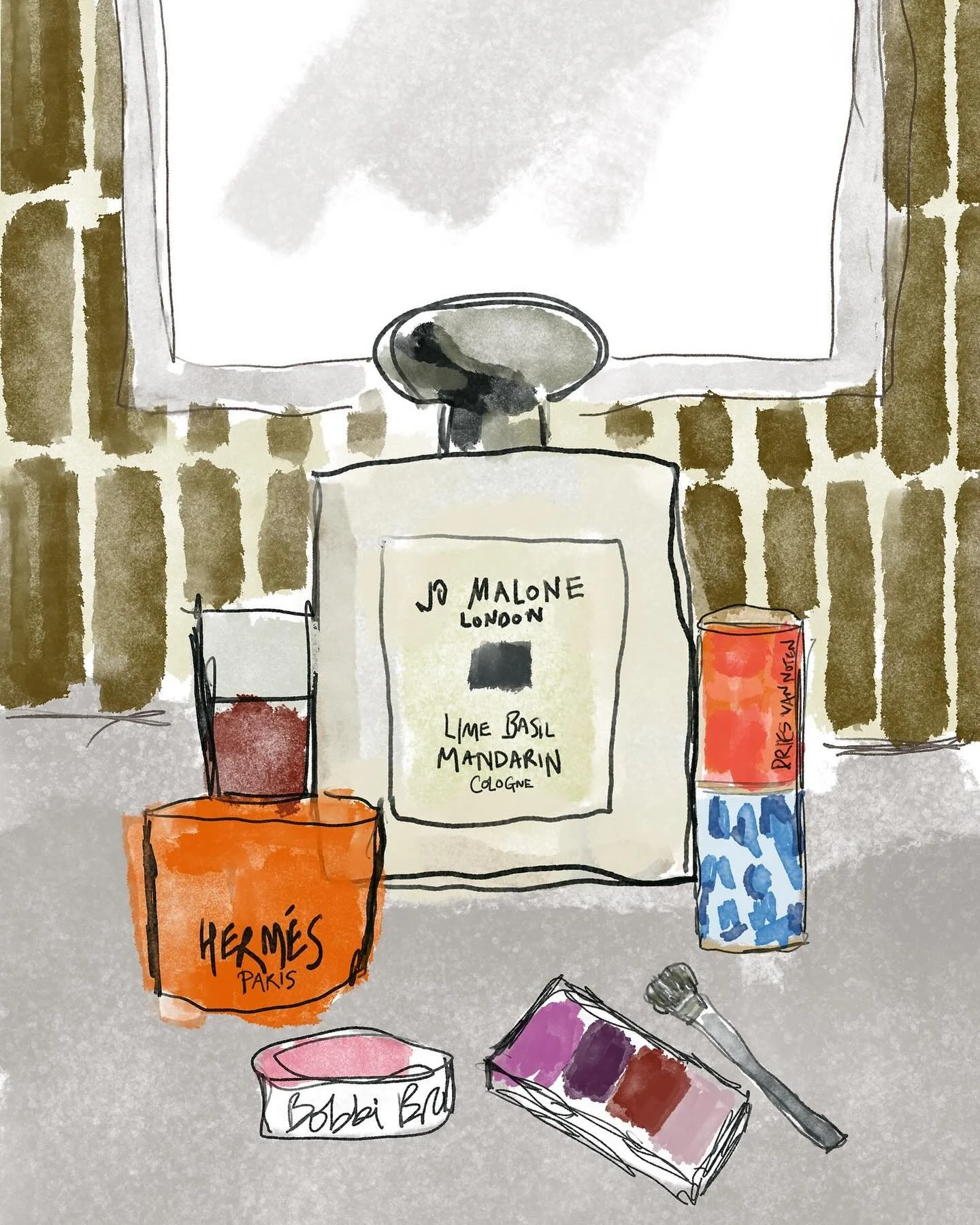 Some of the best advice I&rsquo;ve ever heard &hellip; &ldquo;Darlin&rsquo; put on some lipstick, smile and be nice&rdquo; (delivered with a delicious syrupy Texan drawl)
@jomalonelondon 
@driesvannoten 
@hermes