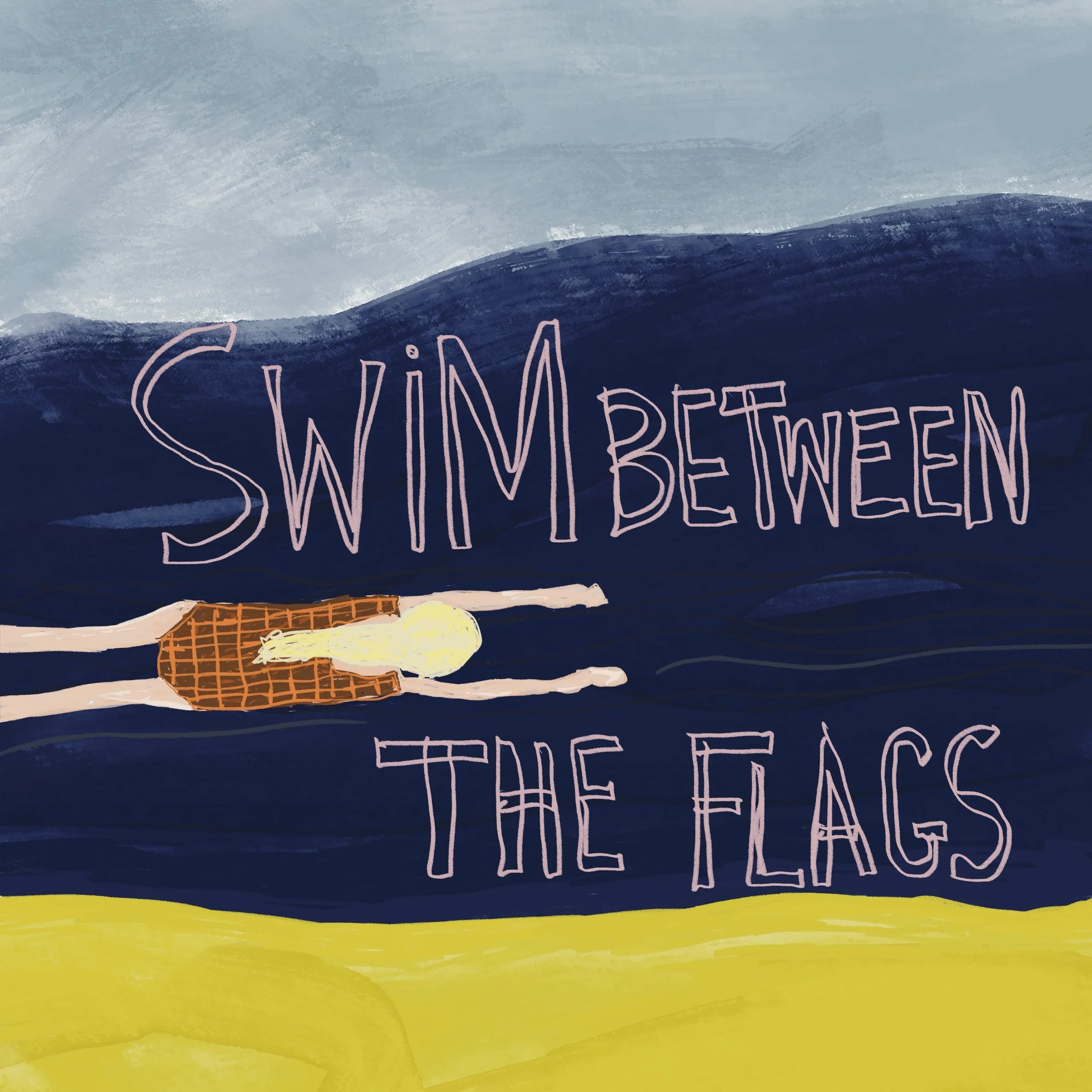 Is &lsquo;staying in your lane&rsquo; the same concept as &lsquo;swimming between the flags&rsquo; ?