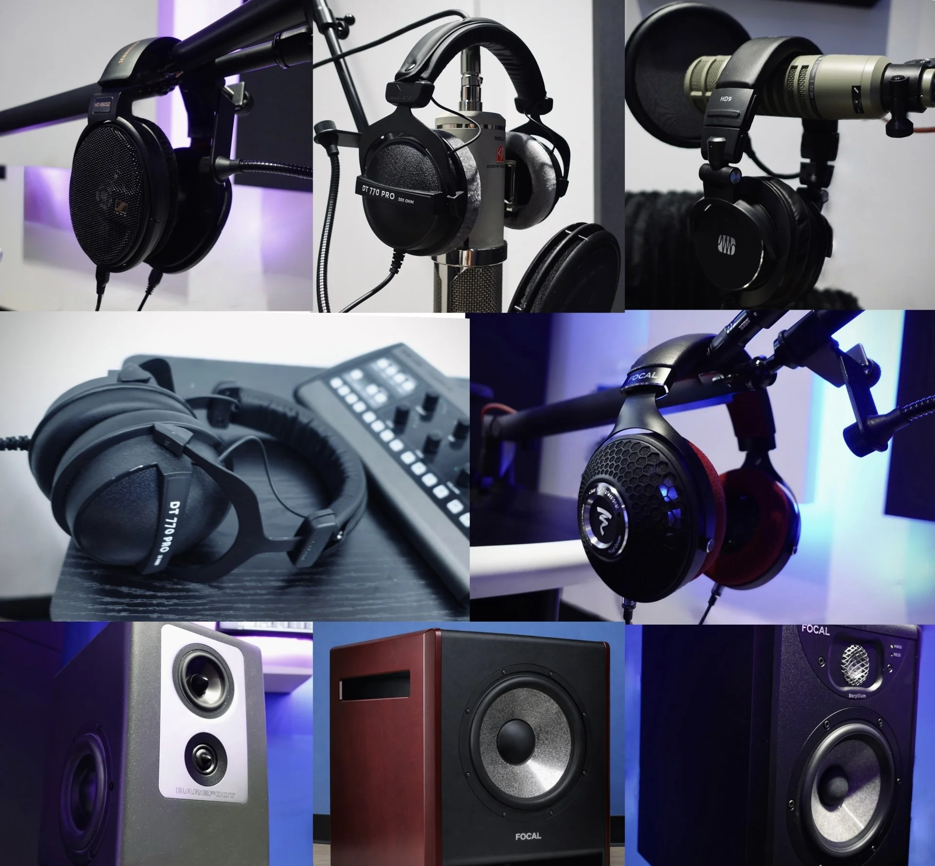 MONITORING & HEADPHONES