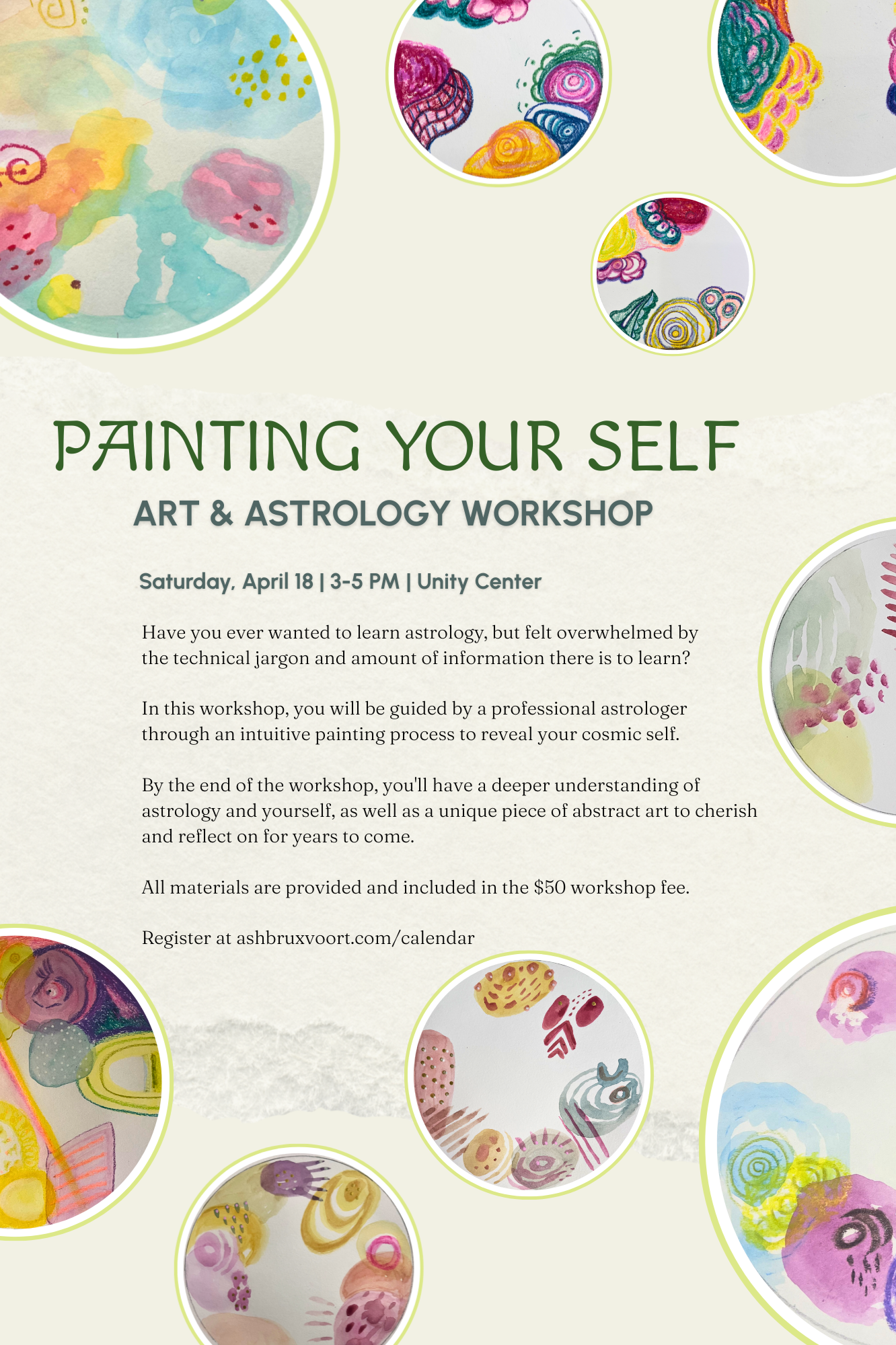 Painting Yourself: Art & Astrology Workshop