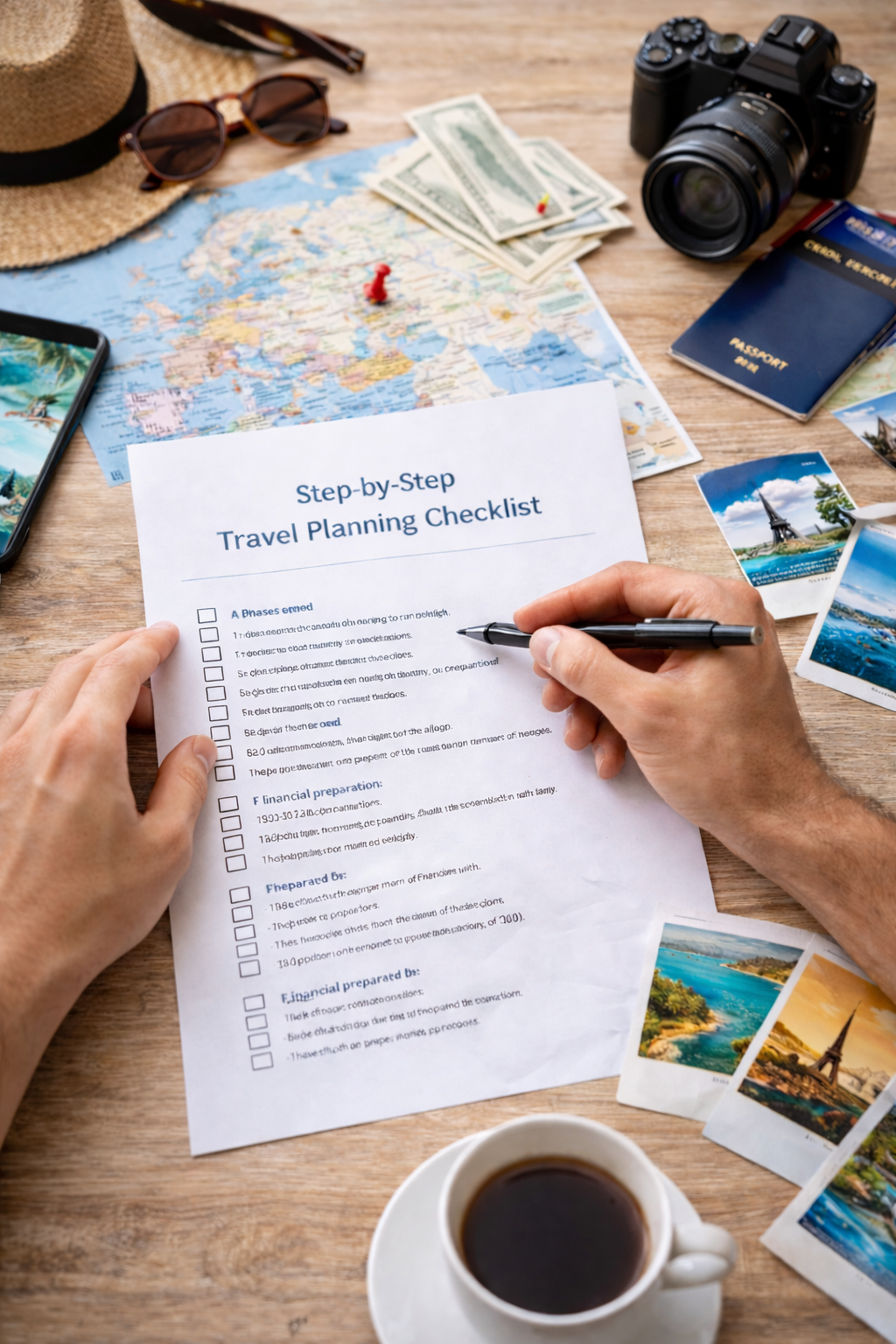 Step-by-Step Travel Planning Checklist