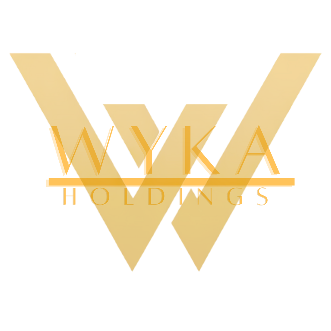 Gold 3D logo with overlapping W, V, and W shapes and the words 'WIKA HOMDNG' beneath.