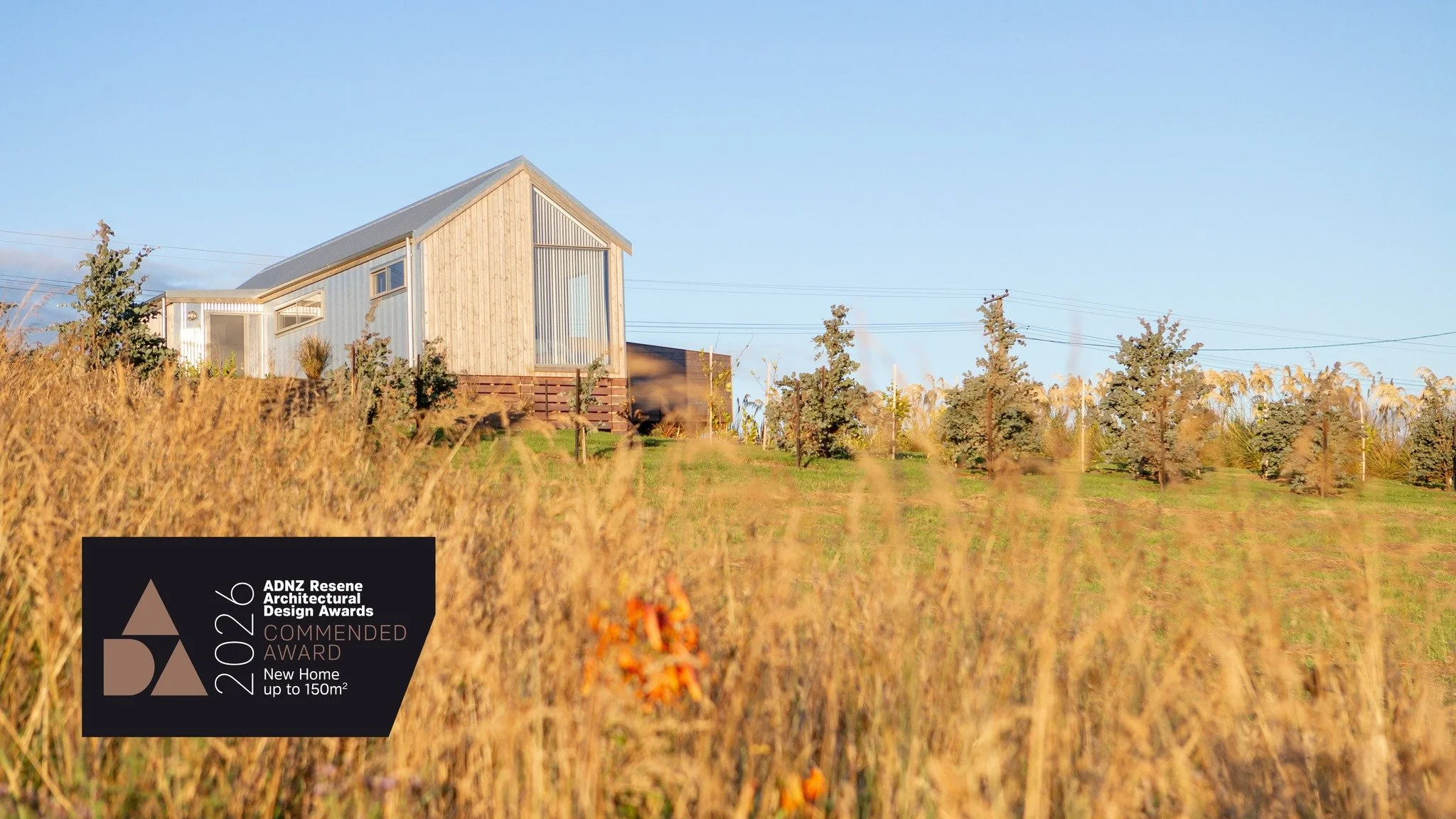 We&rsquo;re proud to share that Aparima Retreat has received a Commended Award at the 2026 ADNZ Resene Architectural Design Awards.

Set on an elevated site in Riverton, this compact two-bedroom holiday home takes its cues from the traditional Southl