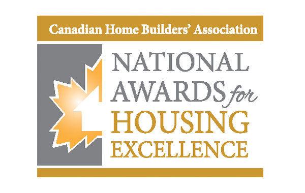 Canadian Home Builders Association logo with text 'National Awards for Housing Excellence'