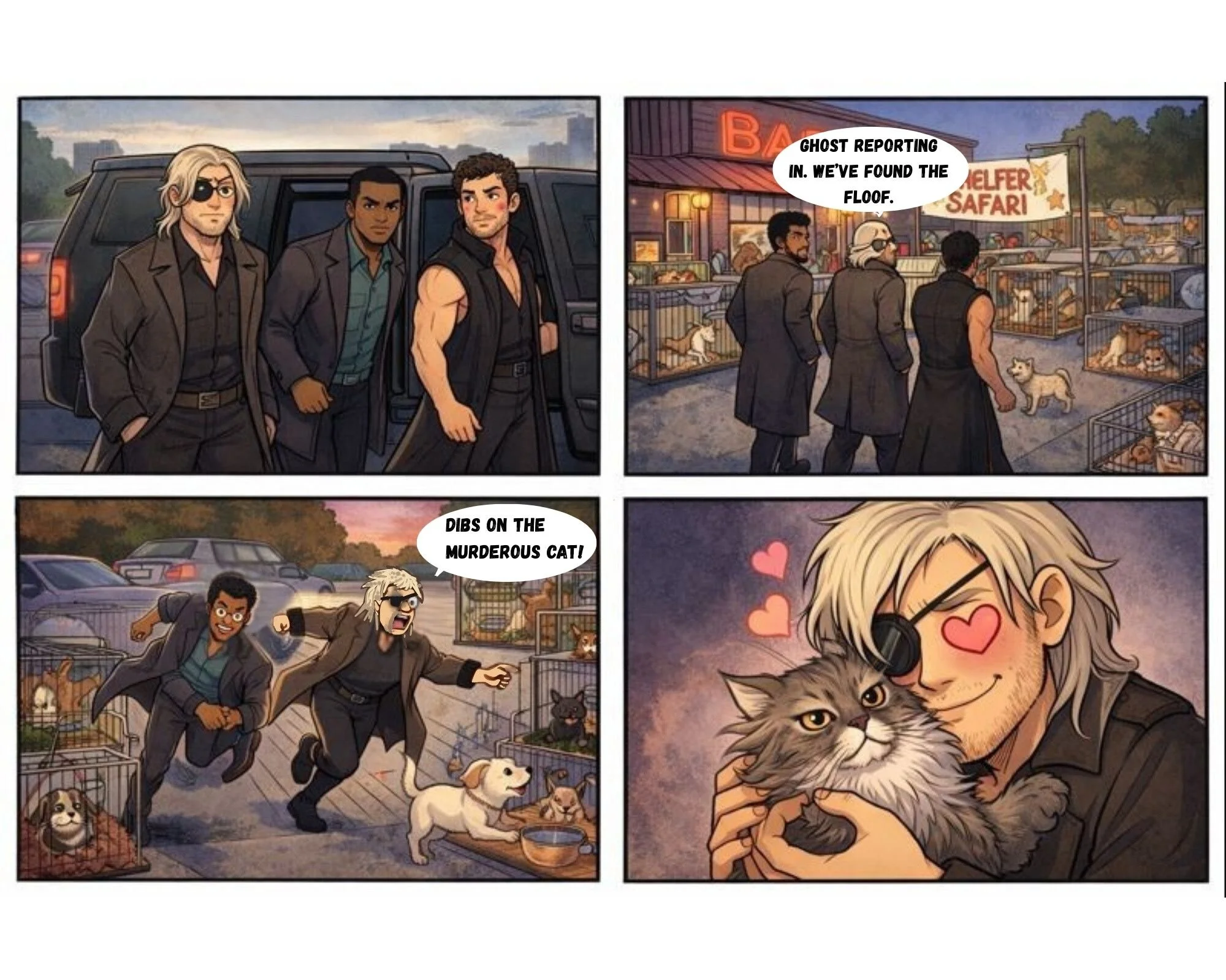 Preternatural Secret Agents Need Love, Too.