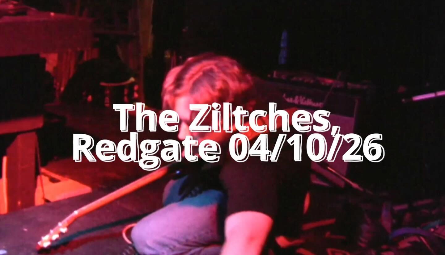 @ziltchesband live at redgate footage out now

Went a lil experimental and shot this with a Canon HDV Tape Camcorder. Enjoy in all of its 240p glory, live on my youtube channel. Link in bio