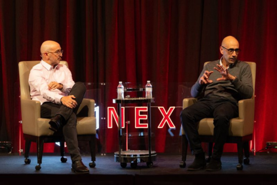 ResetData on stage and in conversation