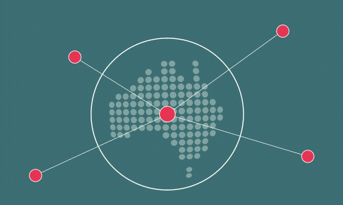 An animated graphic of Australia's sovereign AI ecosystem