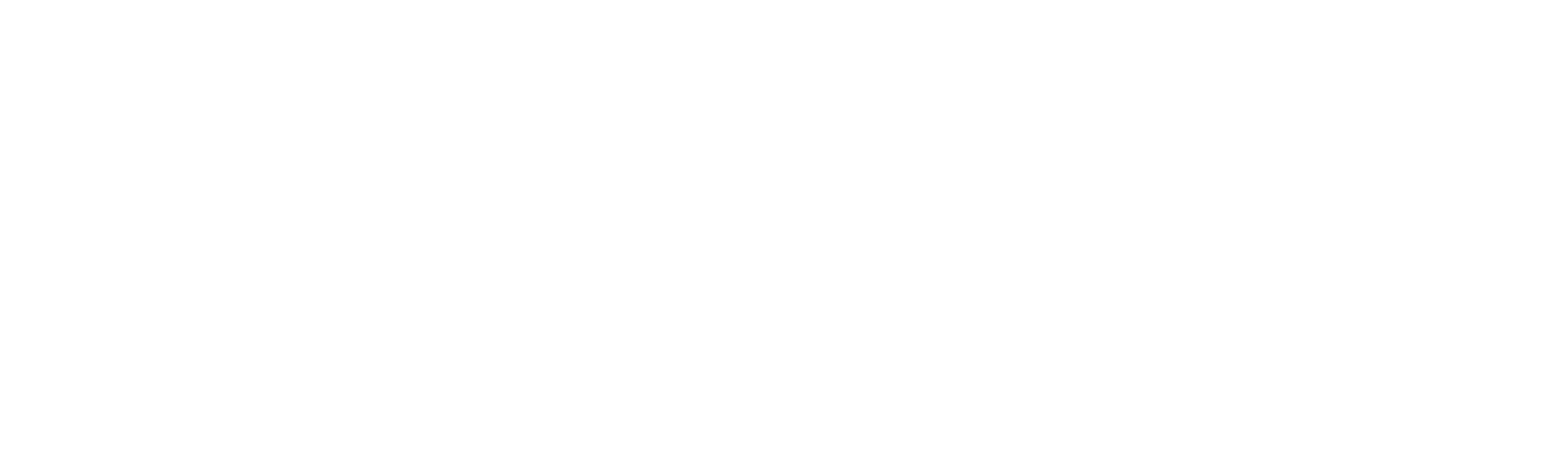 Logo of Coplentz Agency with a curved white line above the name in a black background.