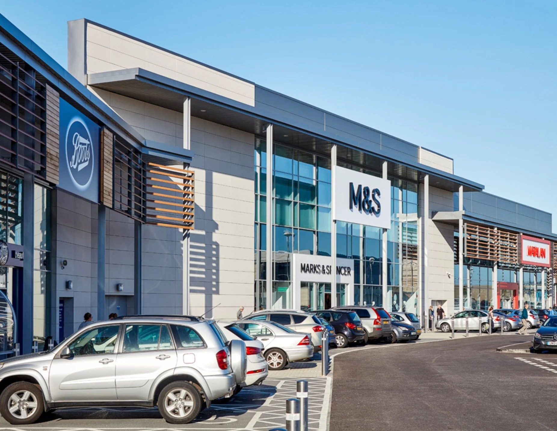 large retail buildings