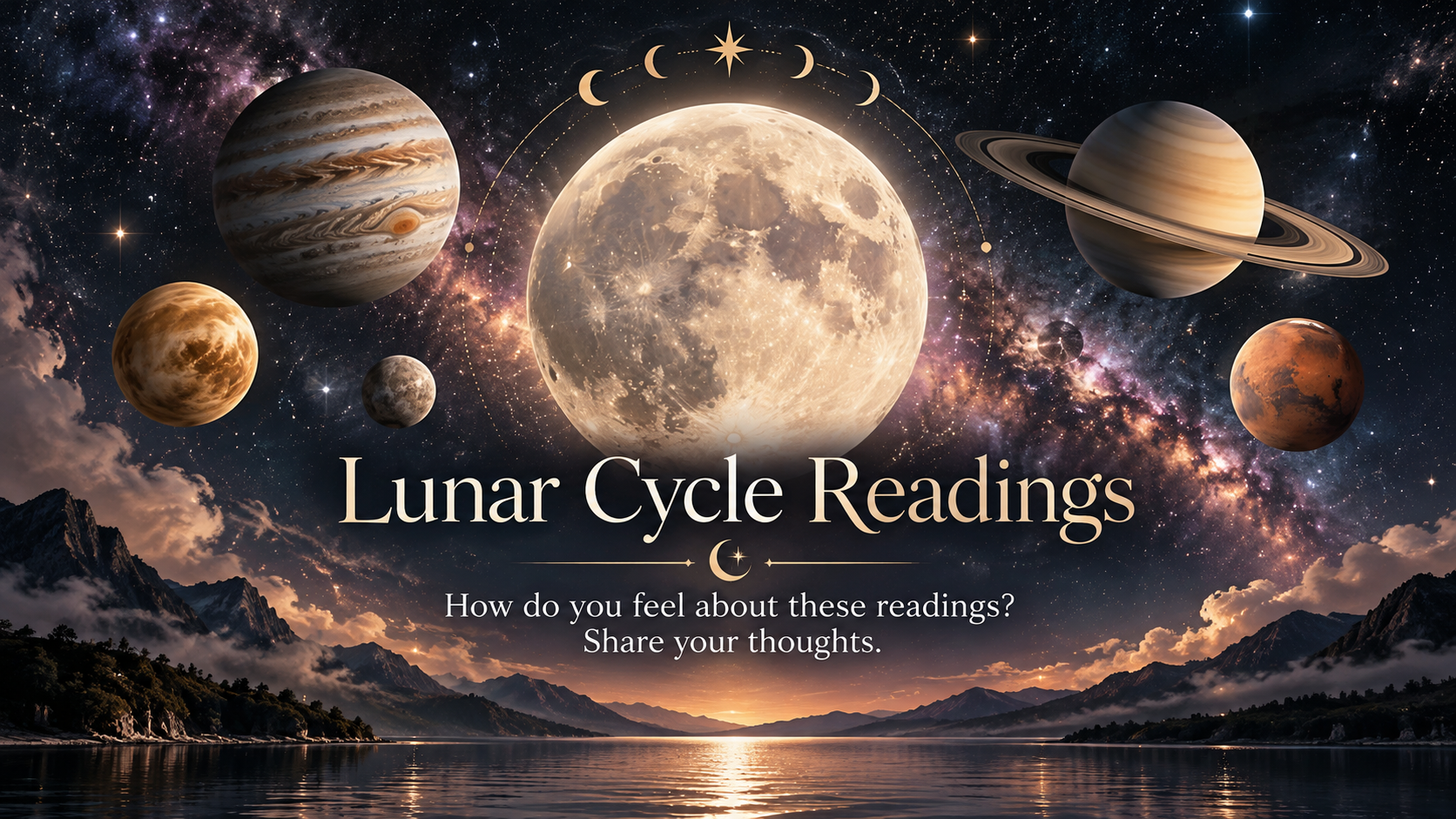 Cosmic Check-In: How are the lunar cycle readings resonating with you?