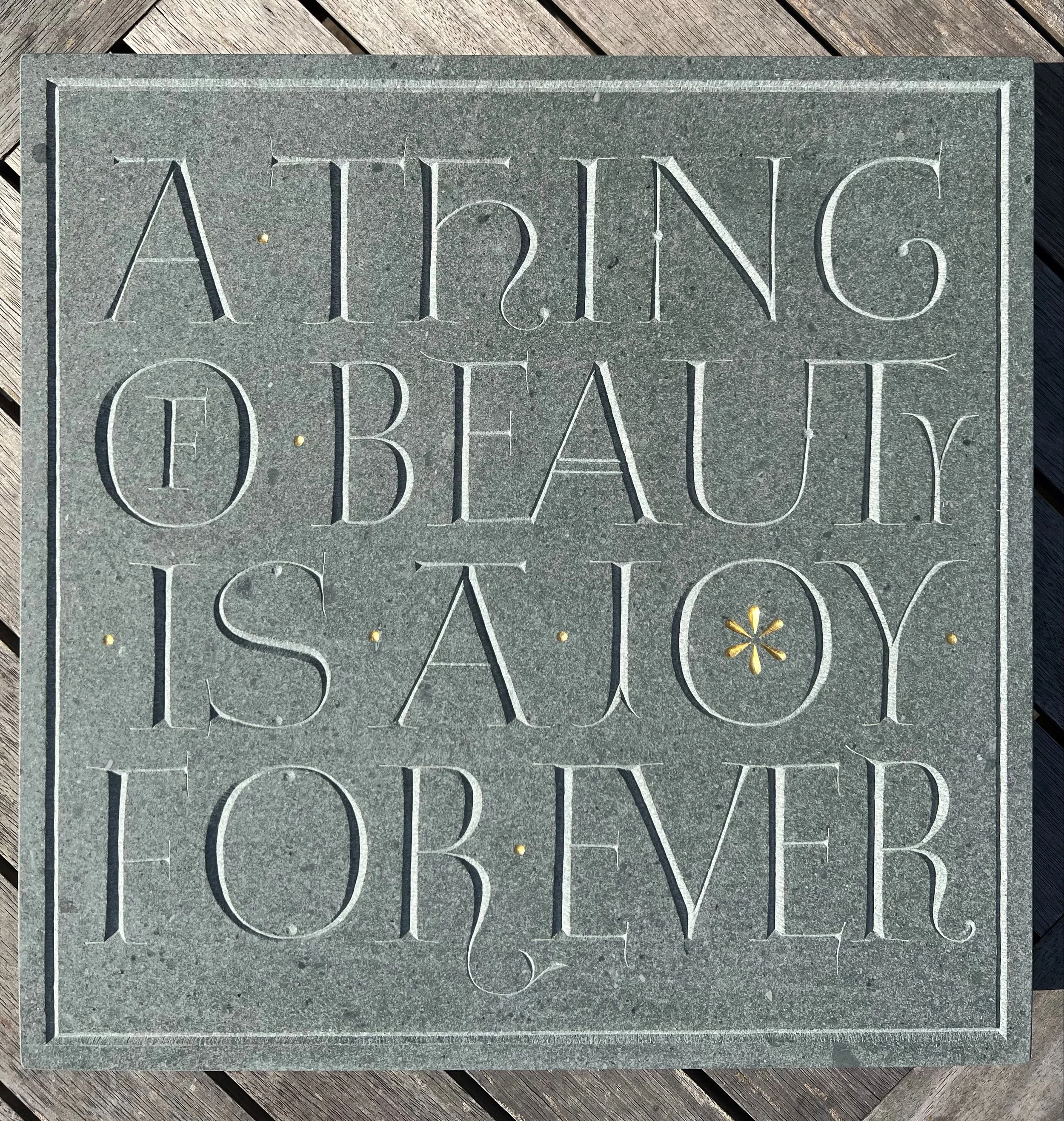 A thing of beauty is a joy for ever by Emi Gordon