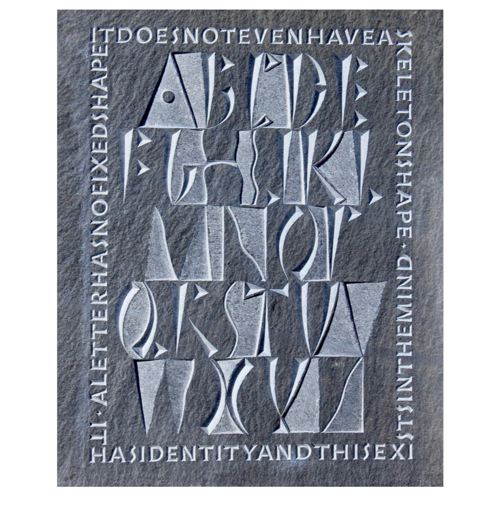 Blue Moon Alphabet by ANNET STIRLING
