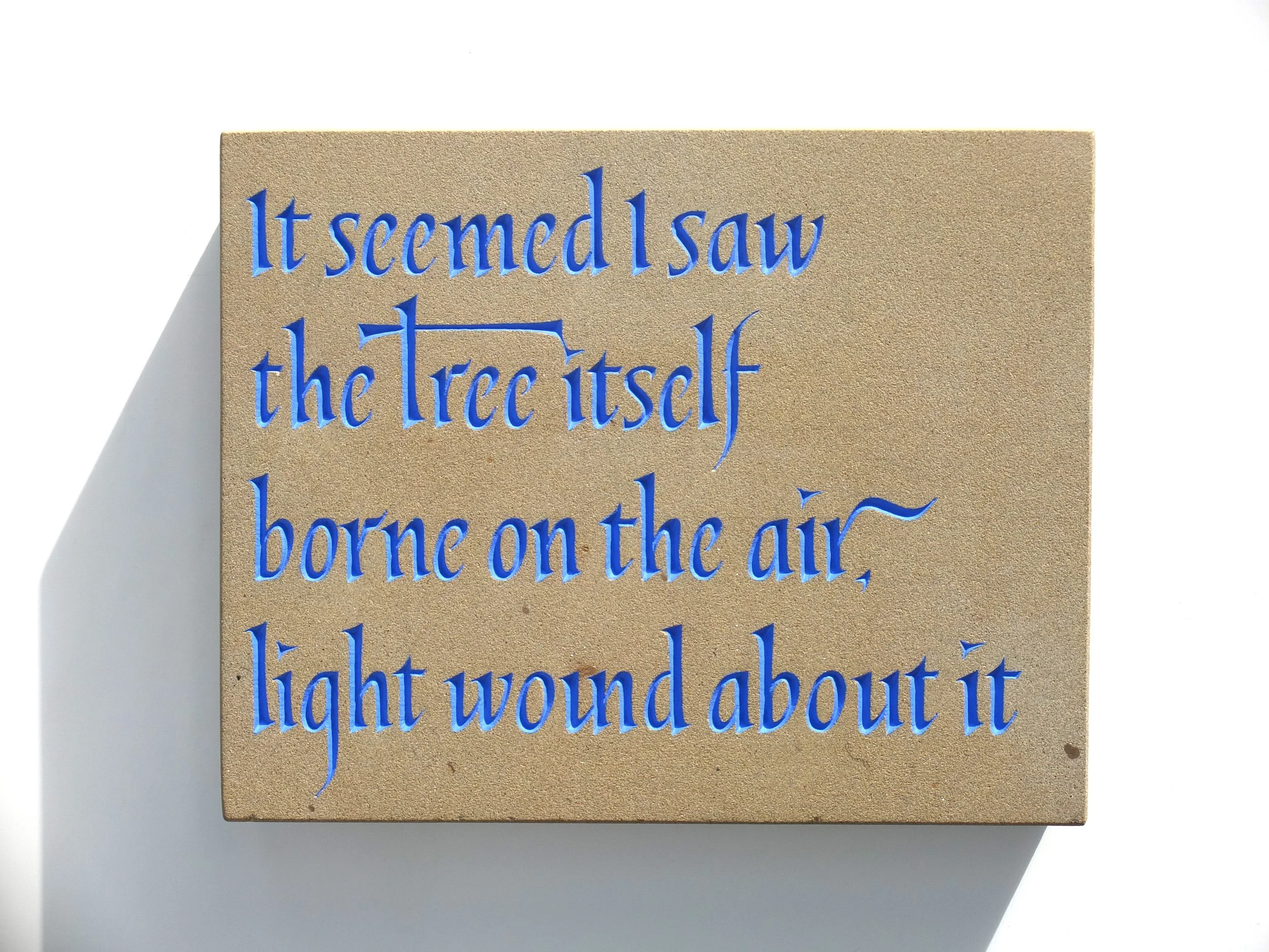 Fragment of ‘The Dream of the Rood by Maia Gaffney Hyde